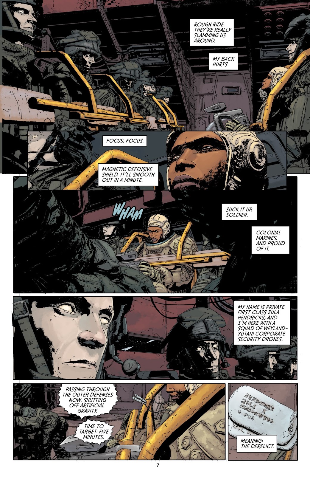 Aliens: Defiance issue TPB 1 - Page 7