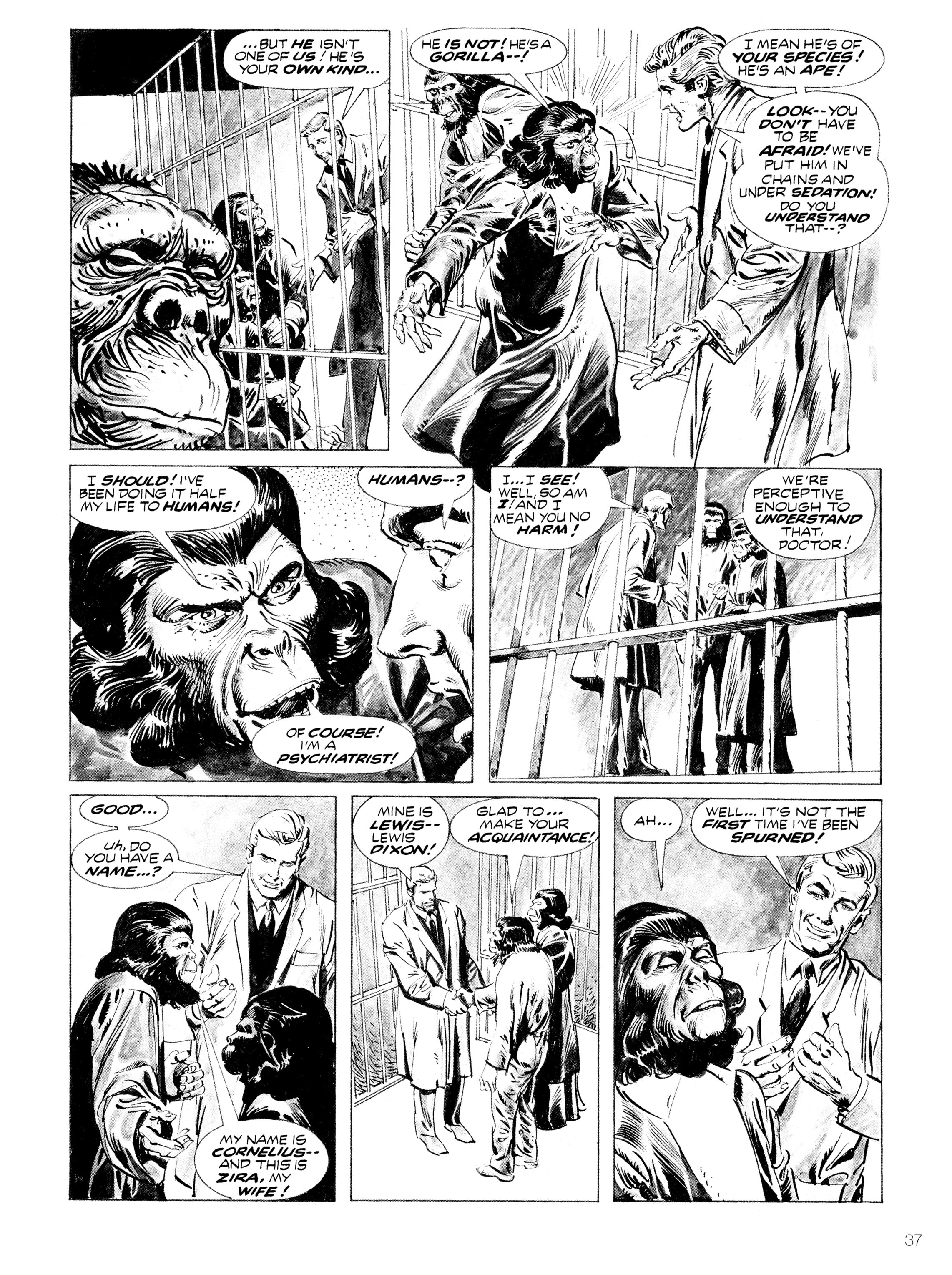 Read online Planet of the Apes: Archive comic -  Issue # TPB 3 (Part 1) - 34