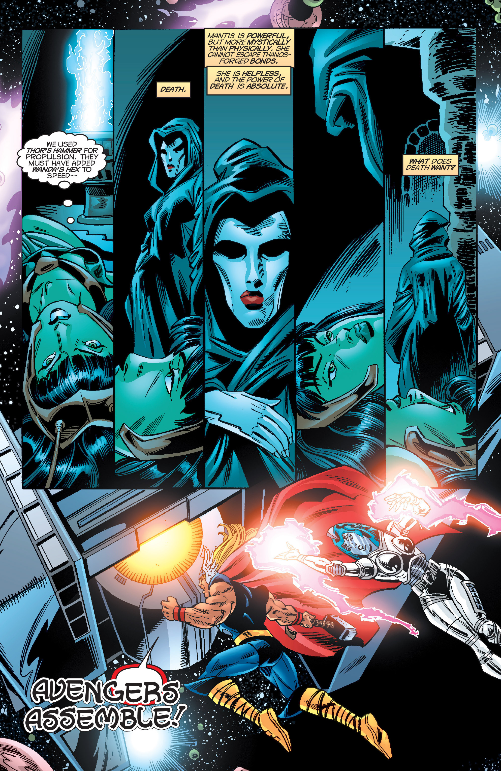 Read online Avengers: Celestial Quest comic -  Issue #7 - 11
