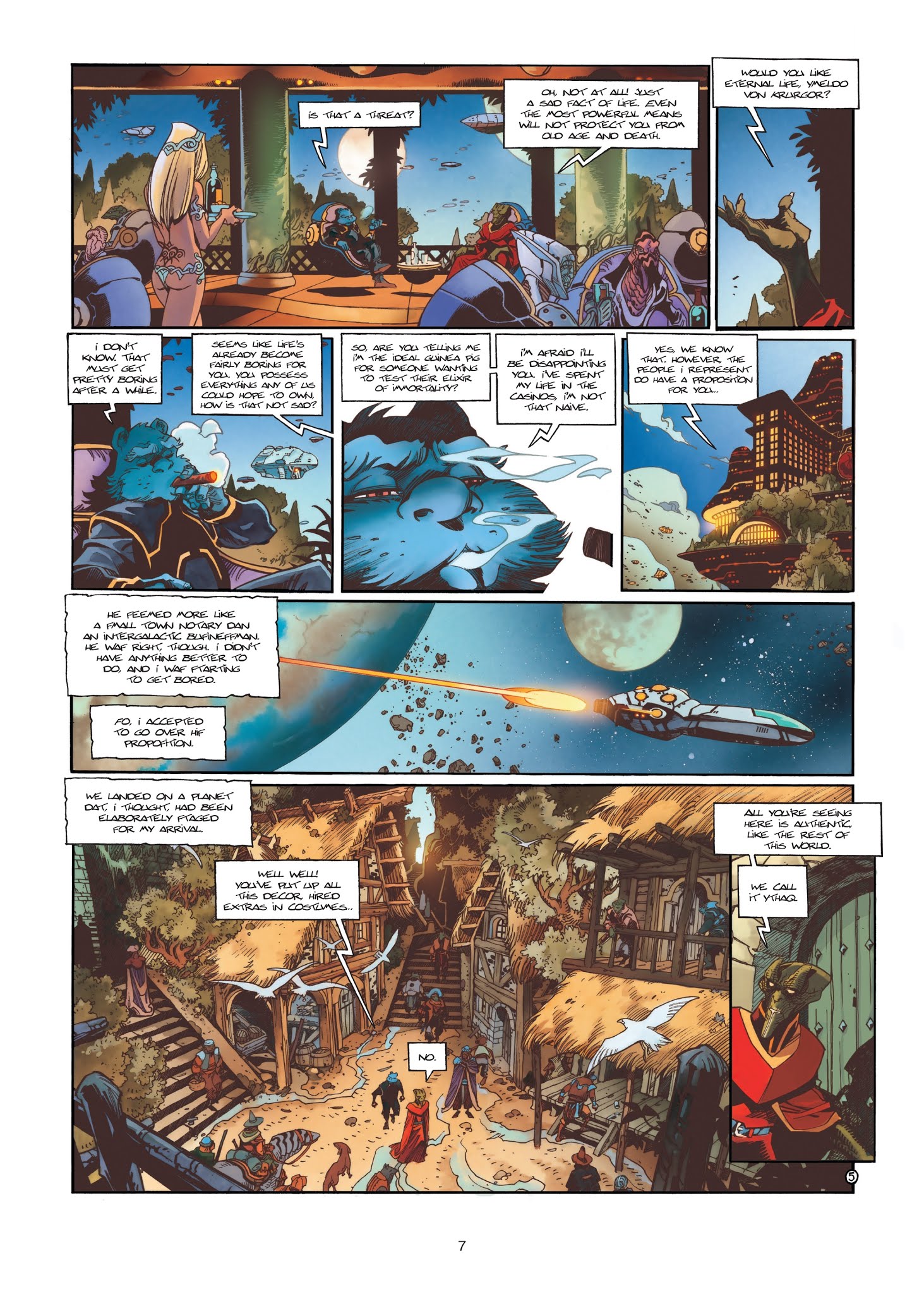 Read online Ythaq comic -  Issue #7 - 7