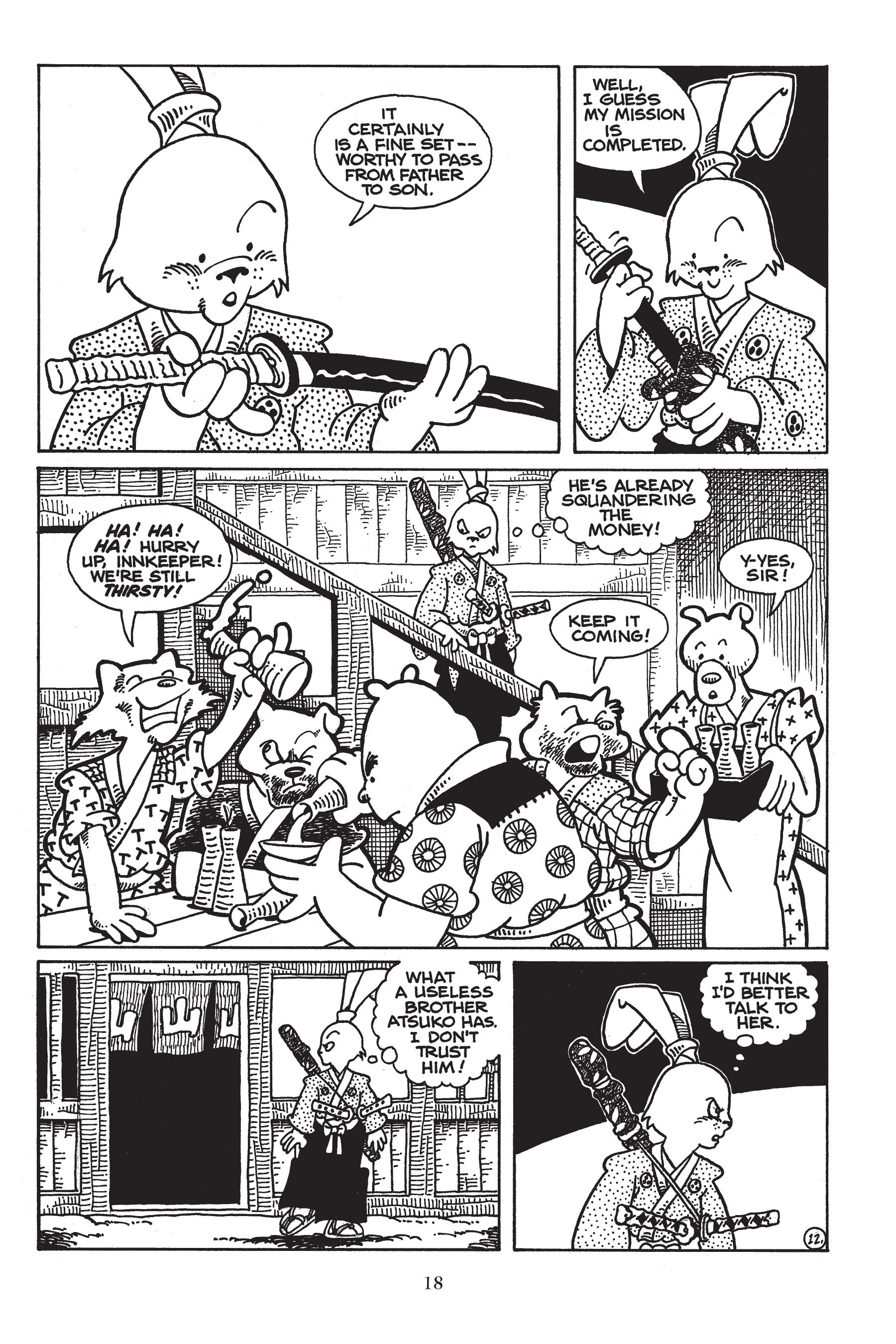 Read online Usagi Yojimbo (1987) comic -  Issue # _TPB 5 - 19