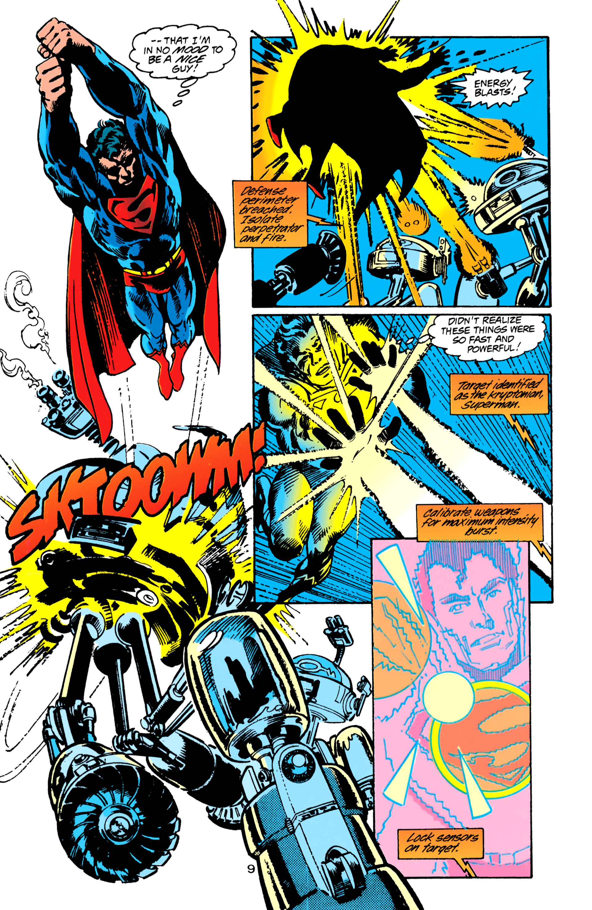 Read online Superman (1987) comic -  Issue #91 - 10