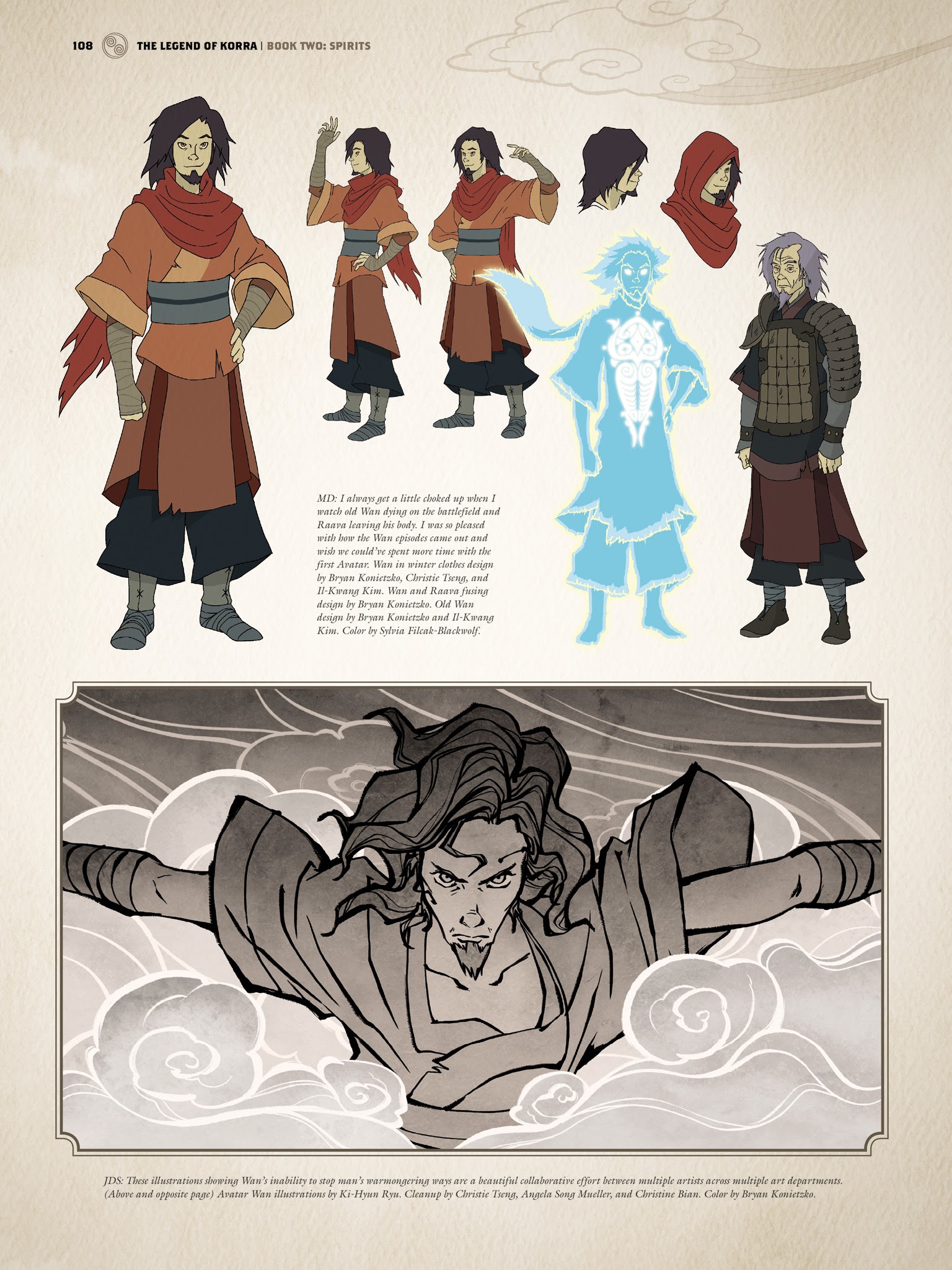 Read online The Legend of Korra: The Art of the Animated Series comic -  Issue # TPB 2 - 100
