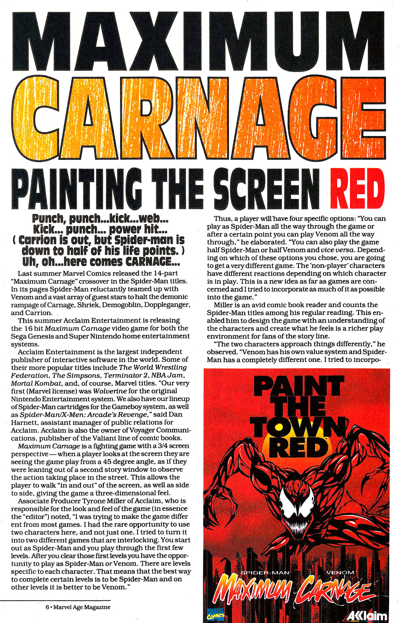 Read online Marvel Age comic -  Issue #139 - 8