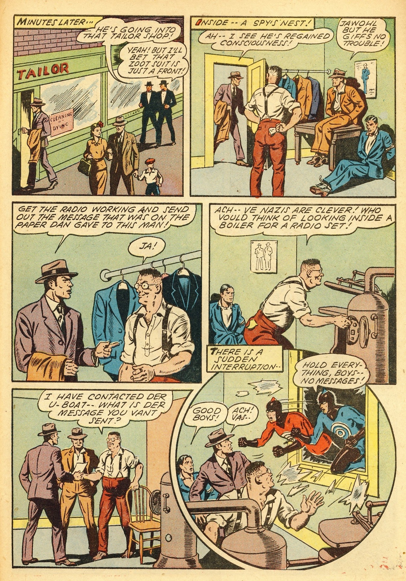 Read online Target Comics comic -  Issue #45 - 47