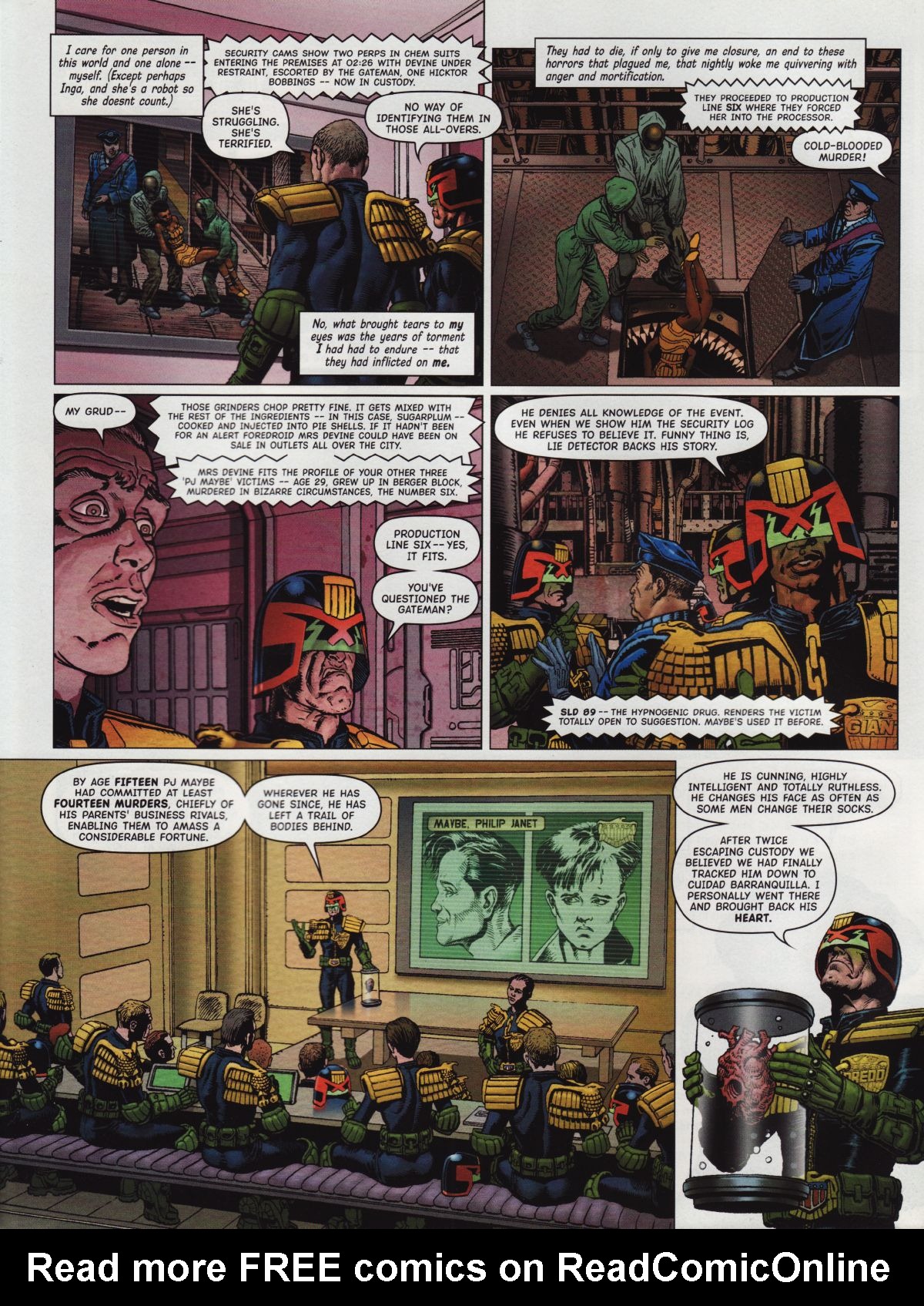 Read online Judge Dredd Megazine (Vol. 5) comic -  Issue #222 - 6