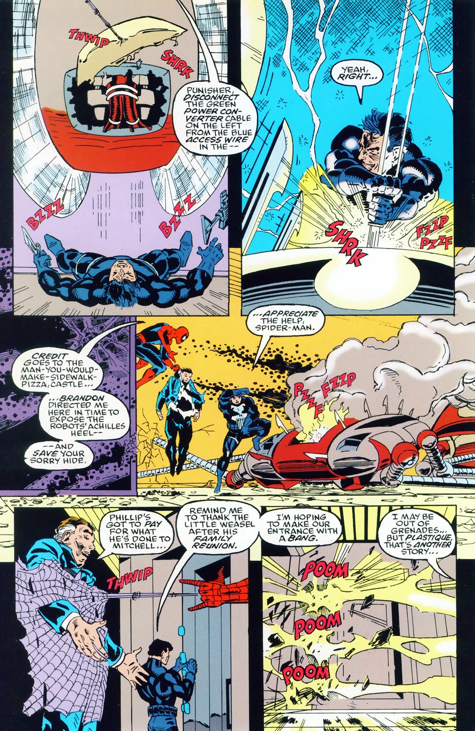 Read online Spider-Man, Punisher, Sabretooth: Designer Genes comic -  Issue # Full - 62