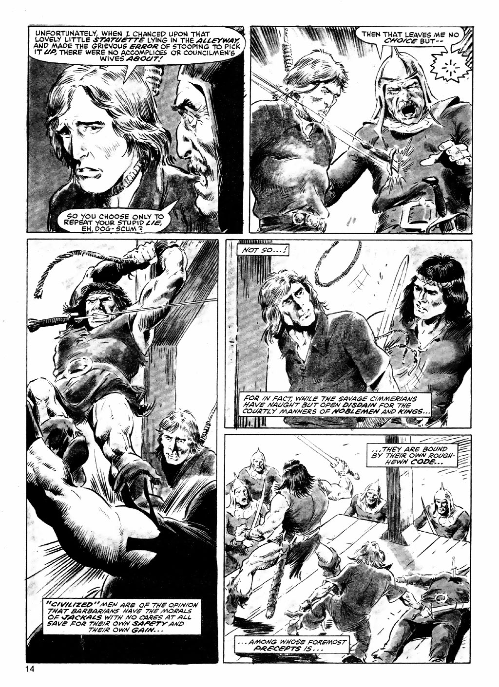 Read online The Savage Sword Of Conan comic -  Issue #84 - 14