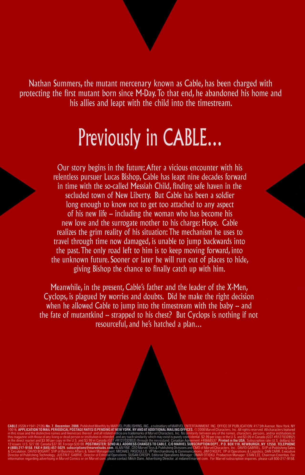 Read online Cable (2008) comic -  Issue #7 - 3