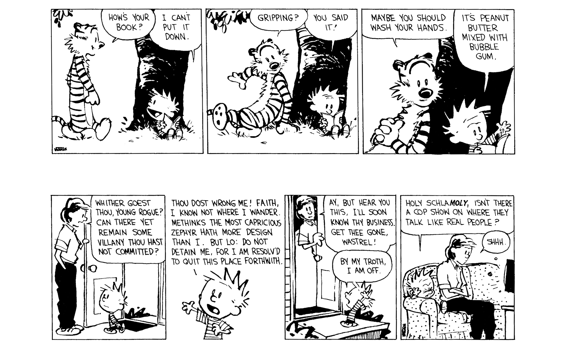 Read online Calvin and Hobbes comic -  Issue #8 - 111