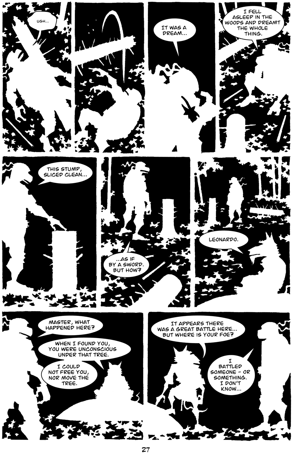 Read online Tales of Leonardo Blind Sight comic -  Issue #2 - 29