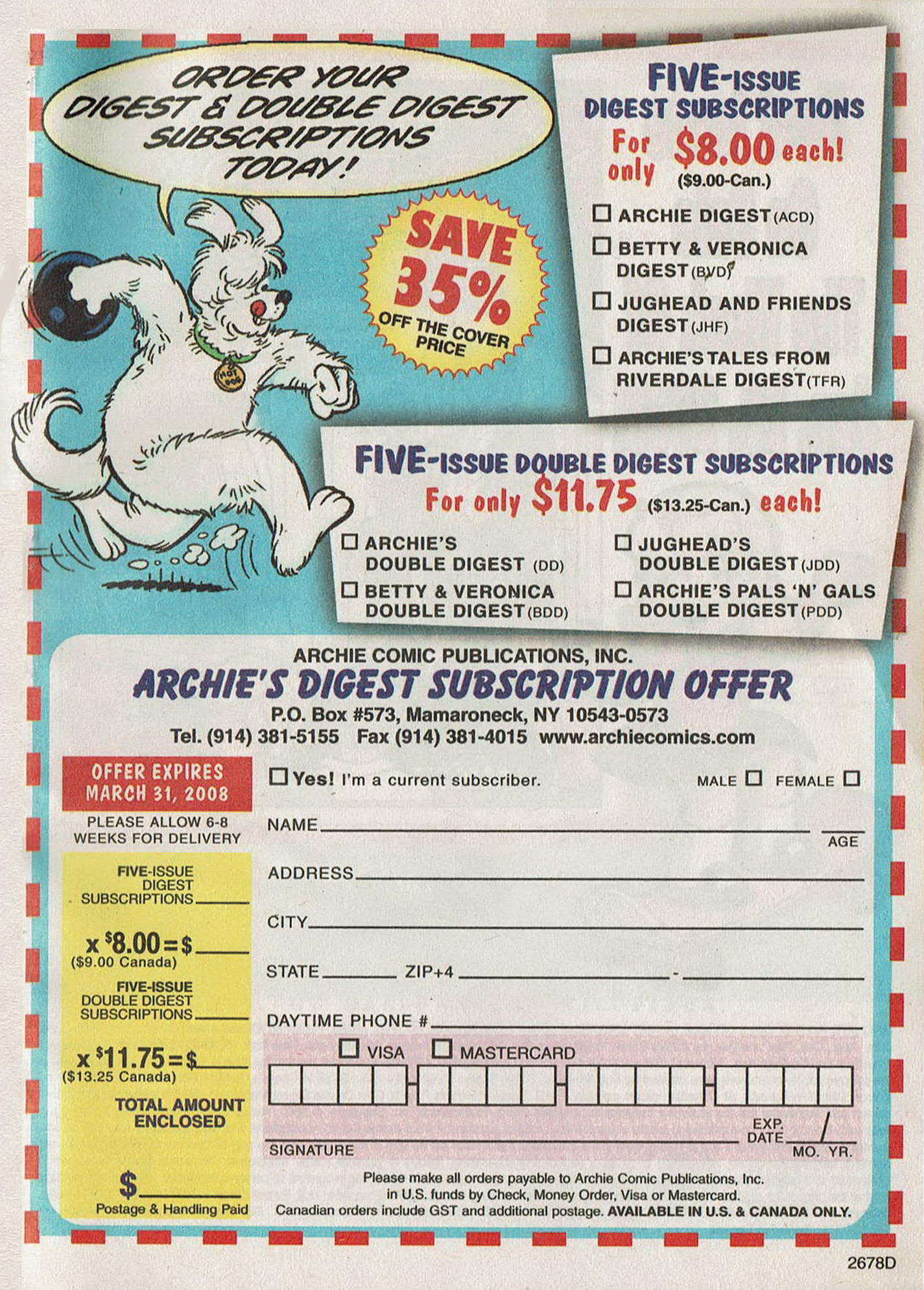 Read online Archie's Pals 'n' Gals Double Digest Magazine comic -  Issue #117 - 192