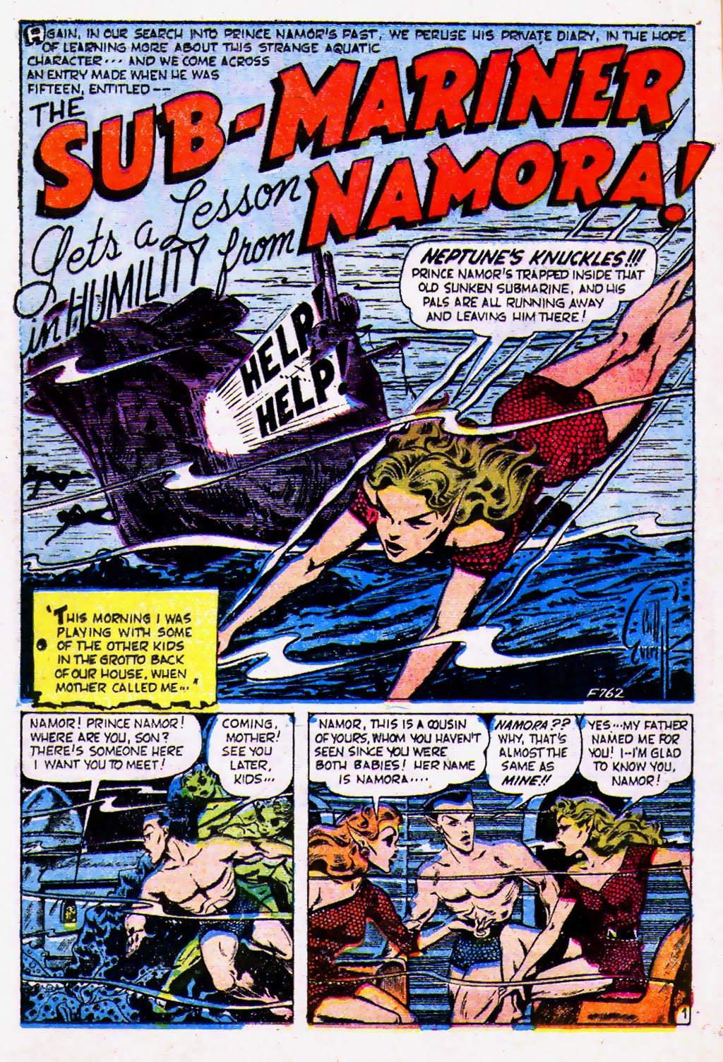 Read online Sub-Mariner Comics comic -  Issue #39 - 11