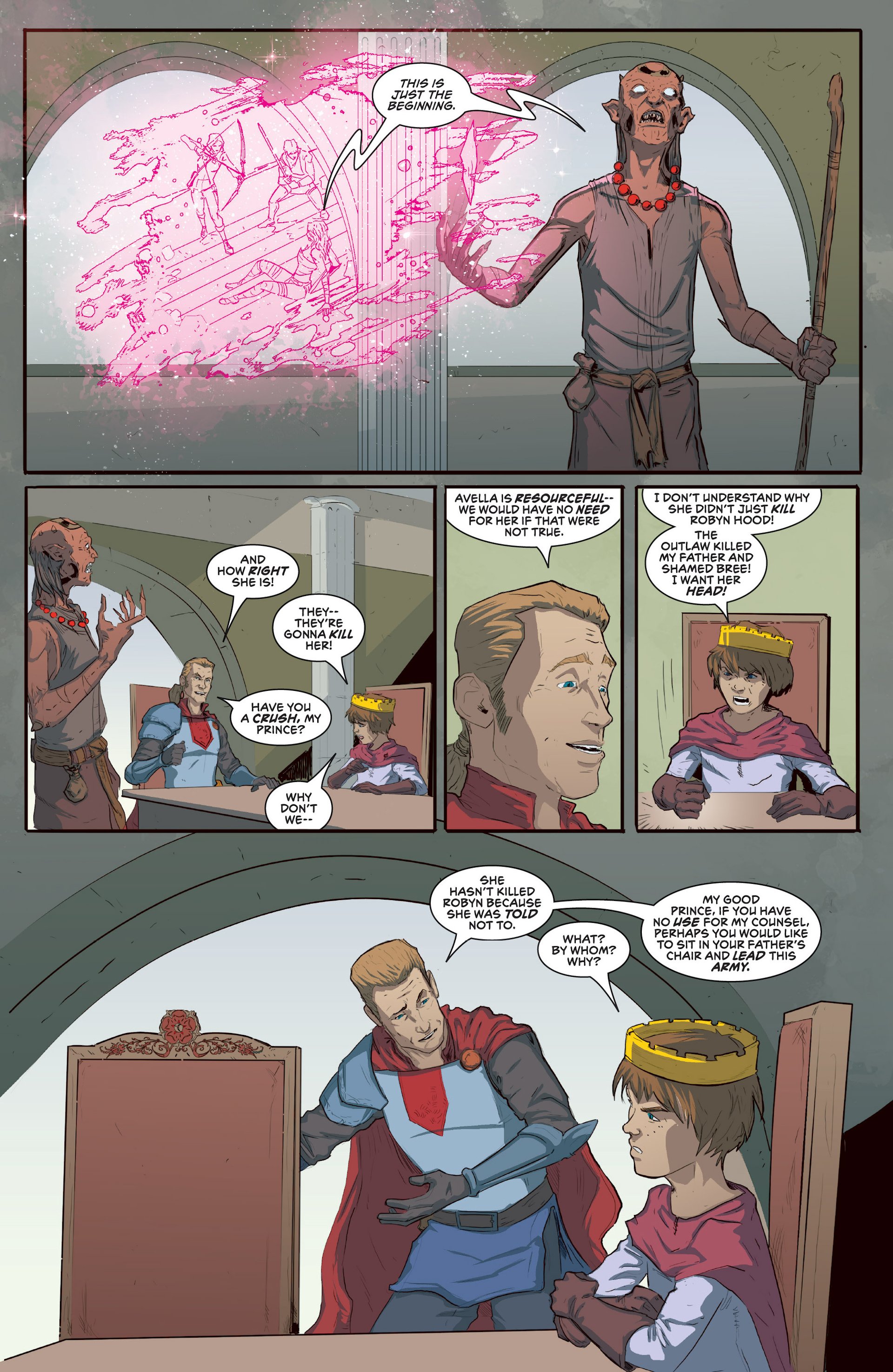 Read online Grimm Fairy Tales presents Robyn Hood: Wanted comic -  Issue #3 - 7