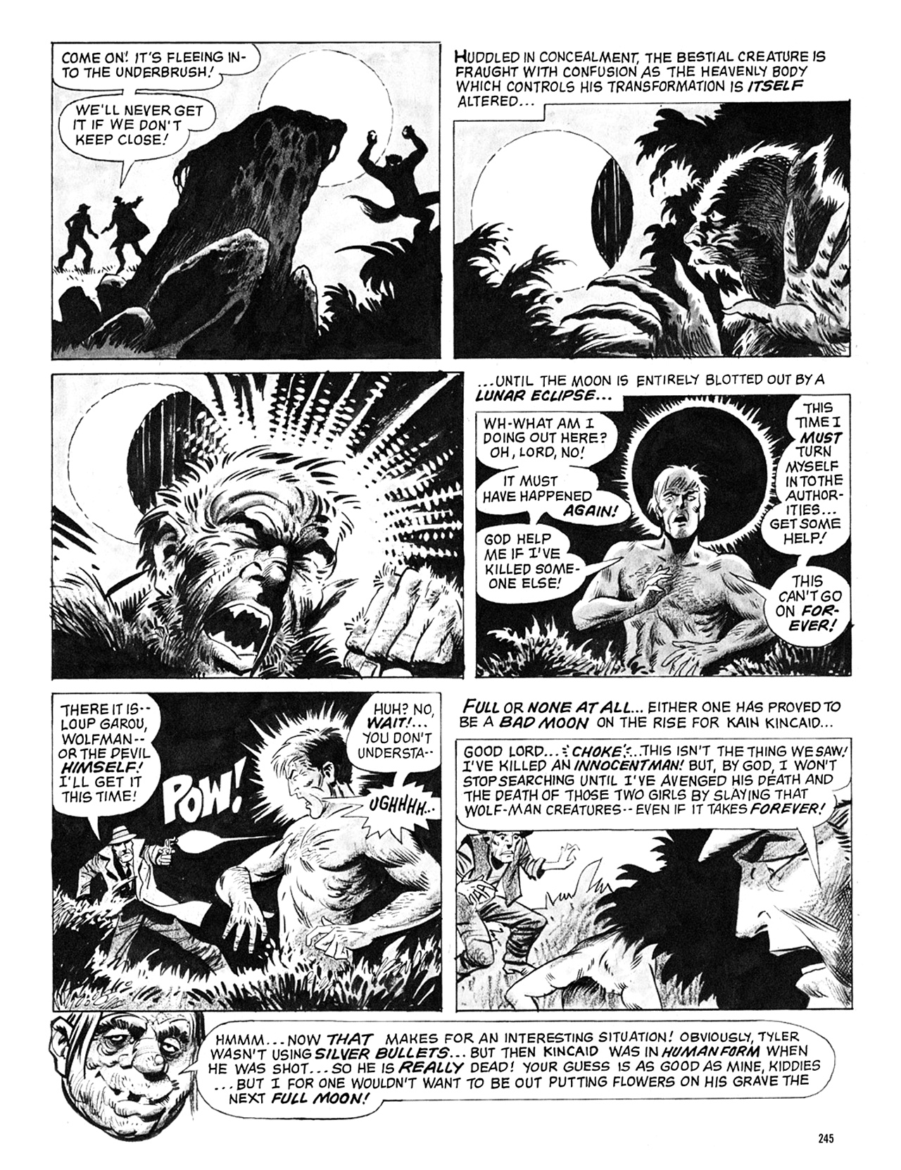 Read online Eerie Archives comic -  Issue # TPB 7 - 246