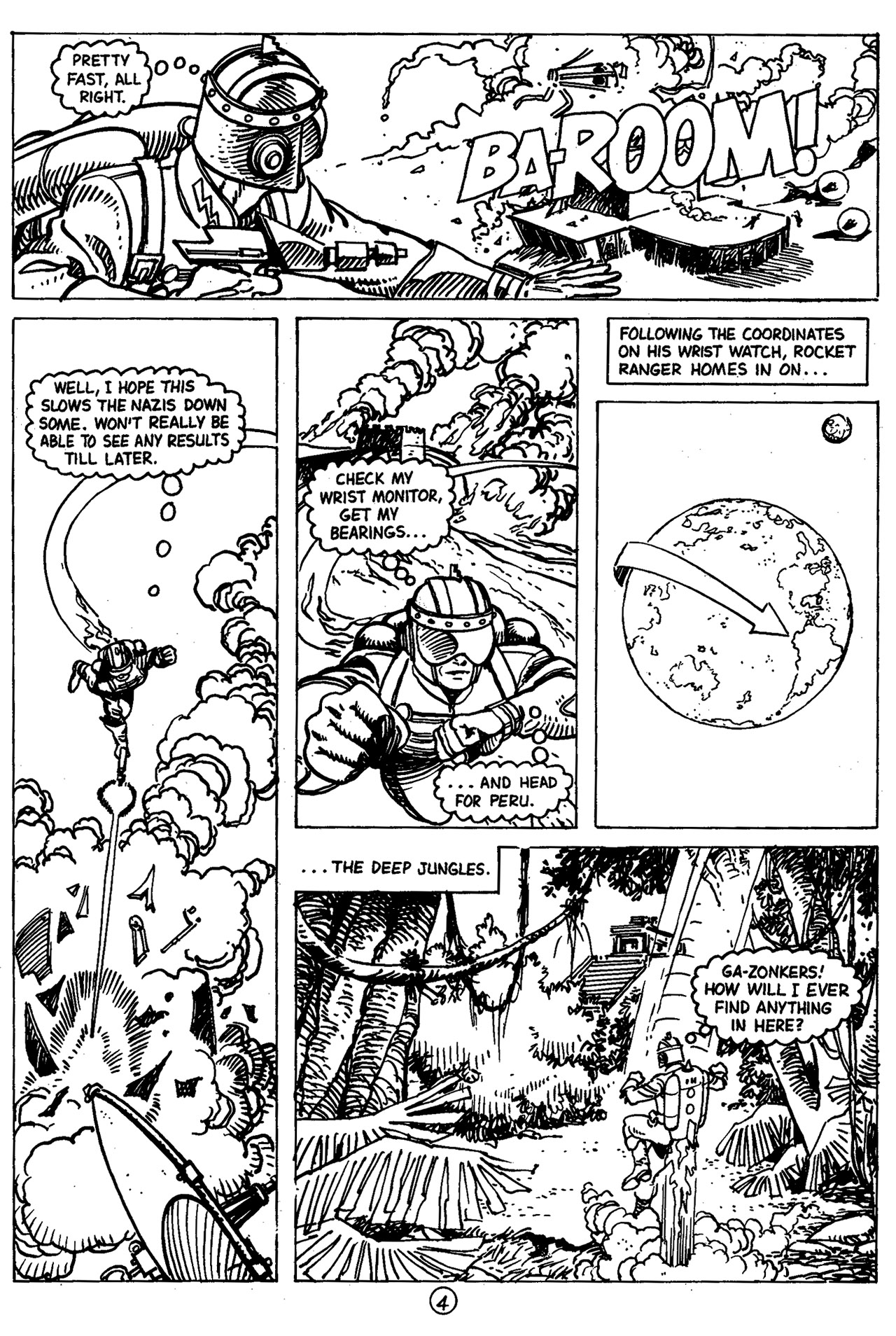 Read online Rocket Ranger comic -  Issue #4 - 6