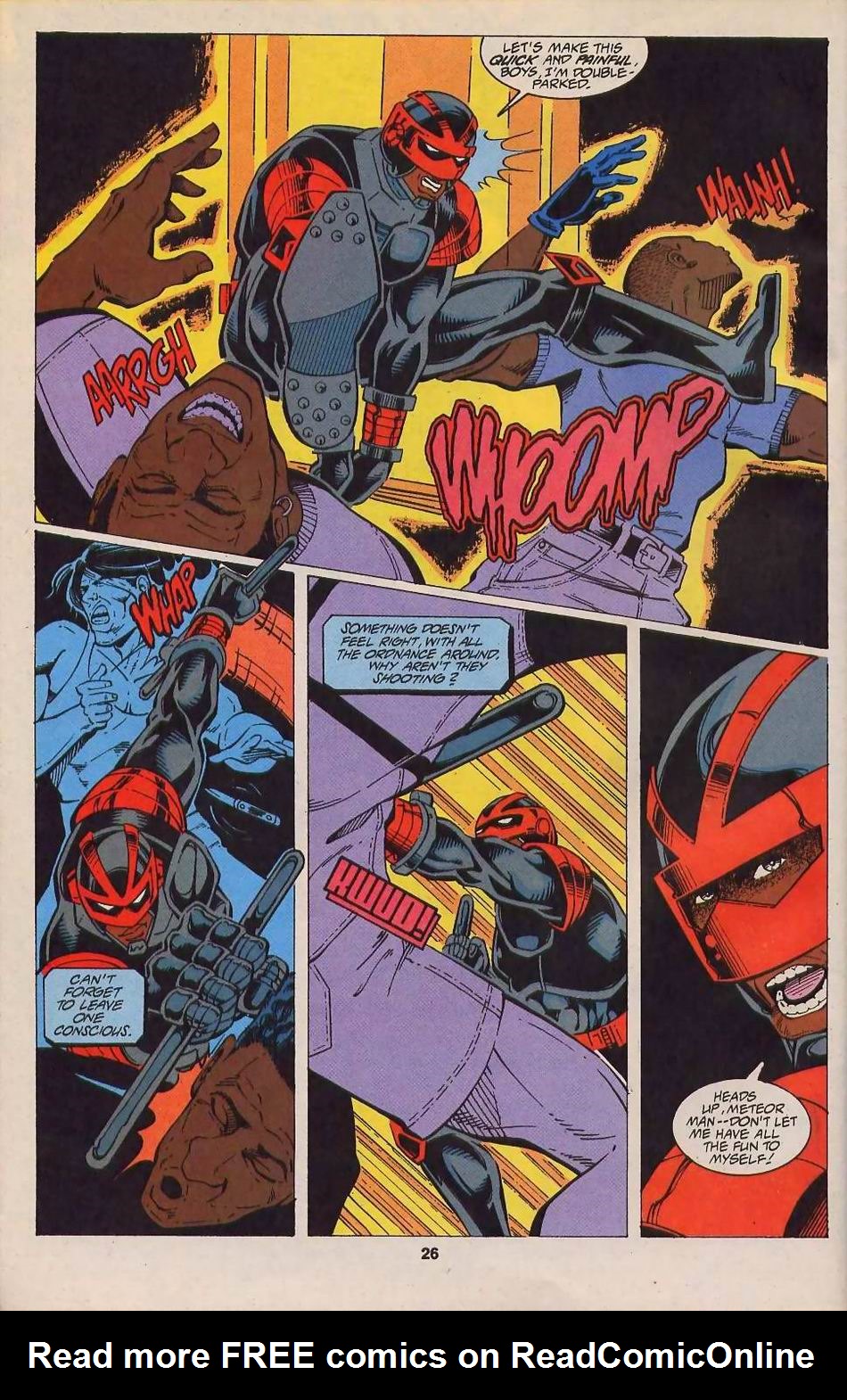 Read online Meteor Man comic -  Issue #4 - 19