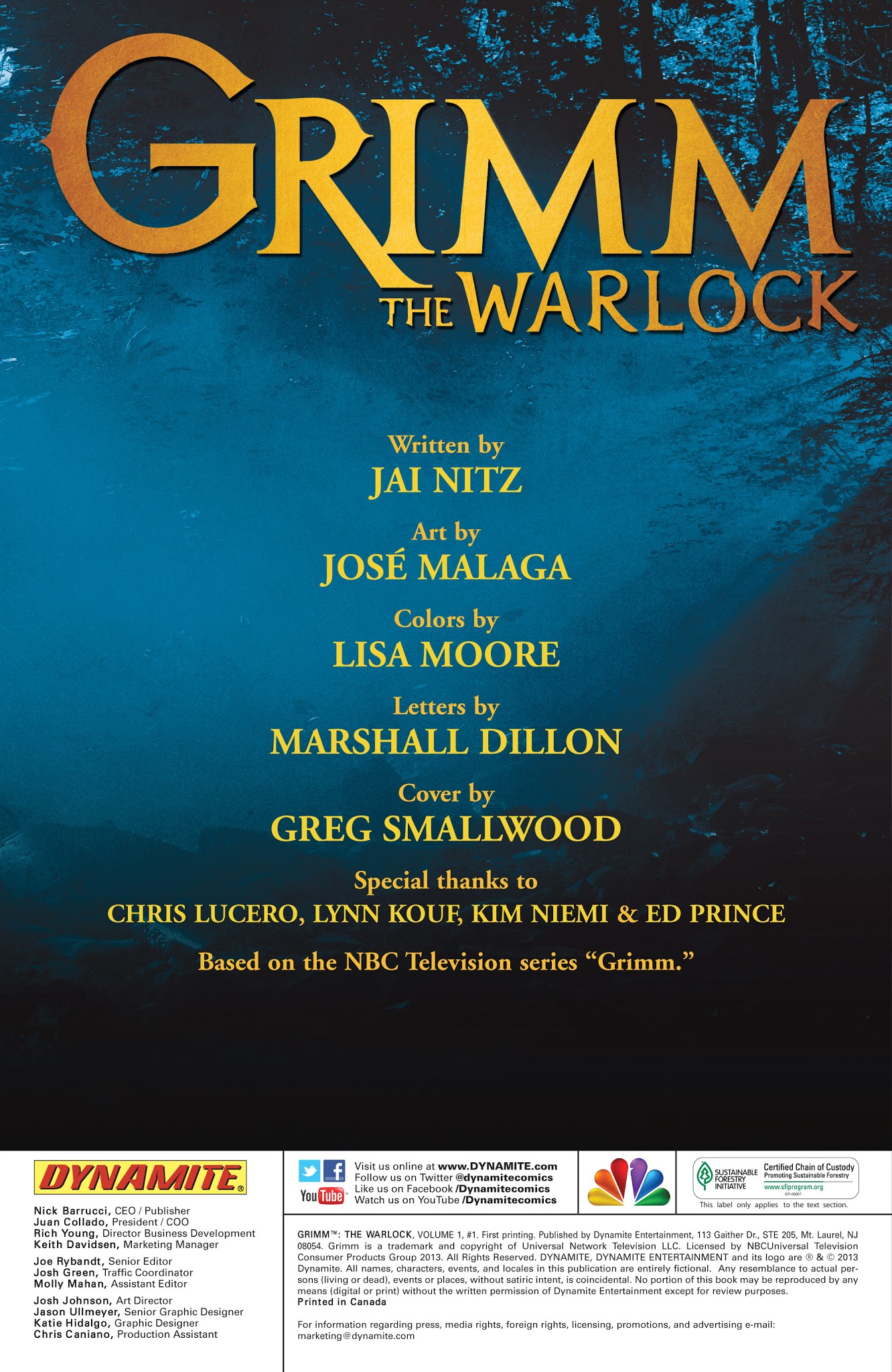 Read online Grimm: The Warlock comic -  Issue #1 - 2