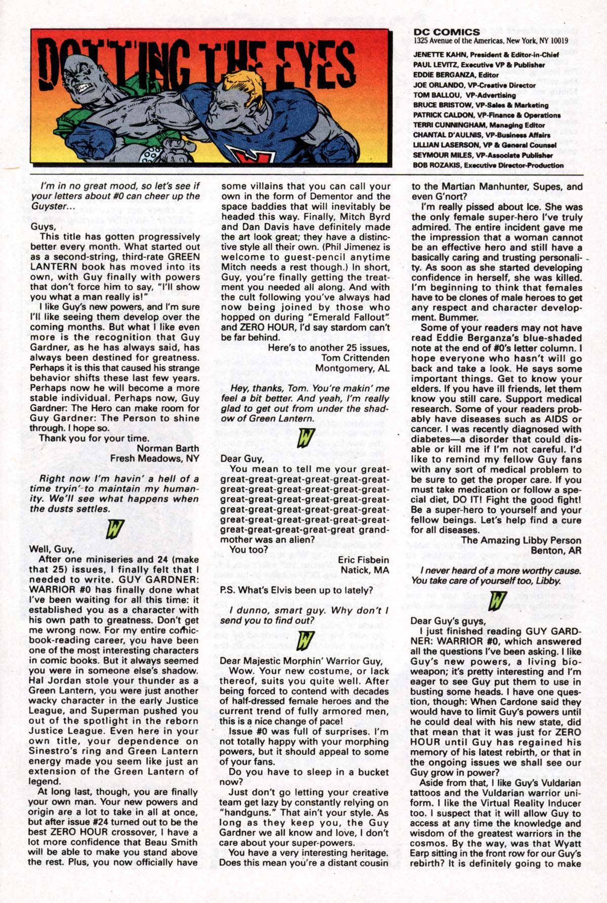 Read online Guy Gardner: Warrior comic -  Issue #30 - 24