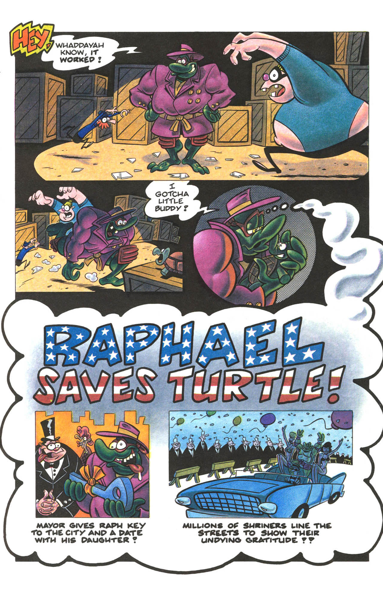 Read online Teenage Mutant Ninja Turtles: The Maltese Turtle comic -  Issue # Full - 28