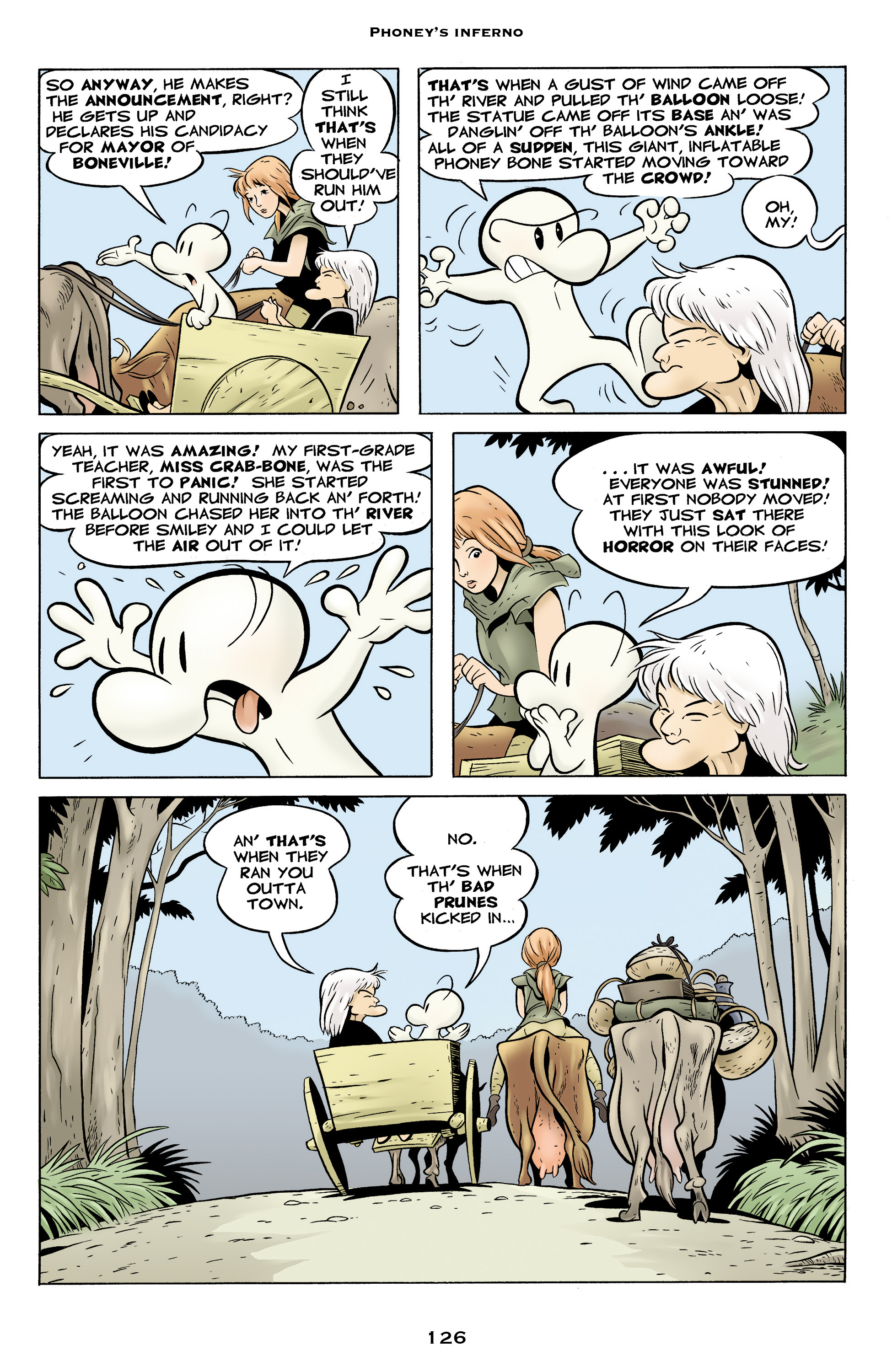 Read online Bone: Out From Boneville comic -  Issue # TPB - 126