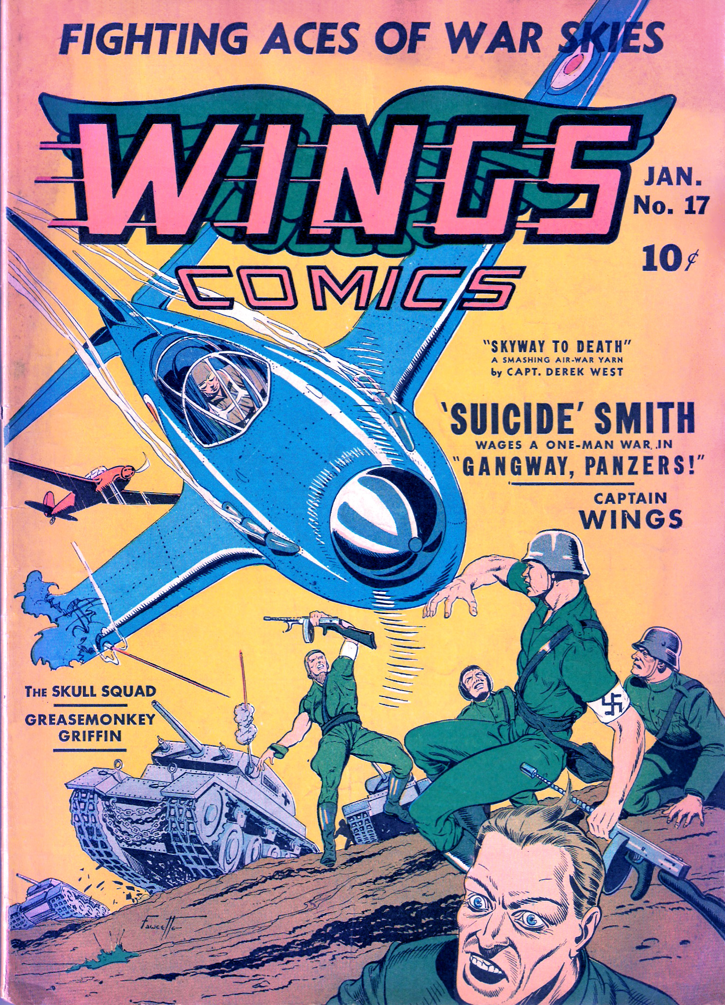 Read online Wings Comics comic -  Issue #17 - 1
