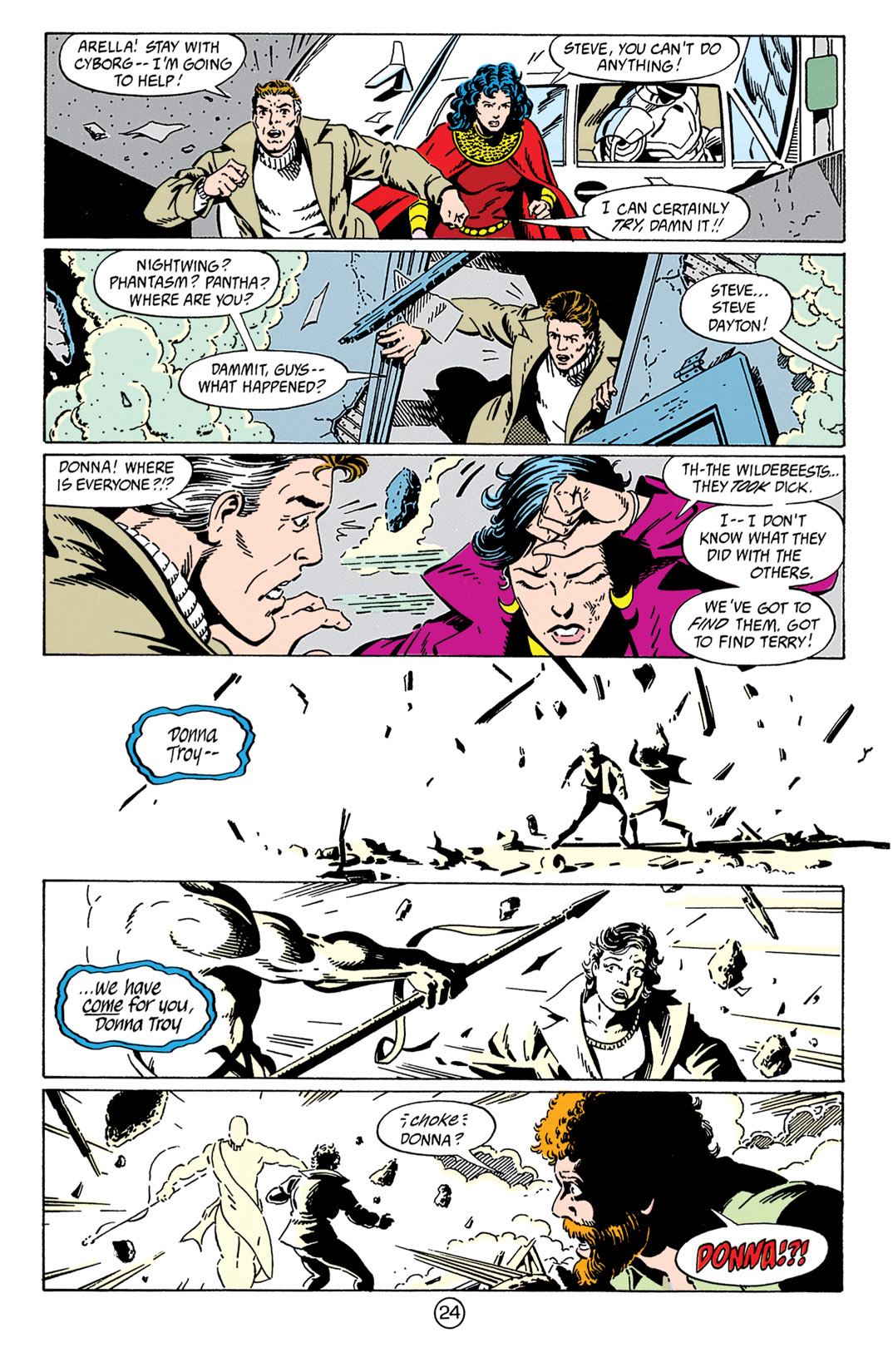 Read online The New Titans (1988) comic -  Issue #78 - 25