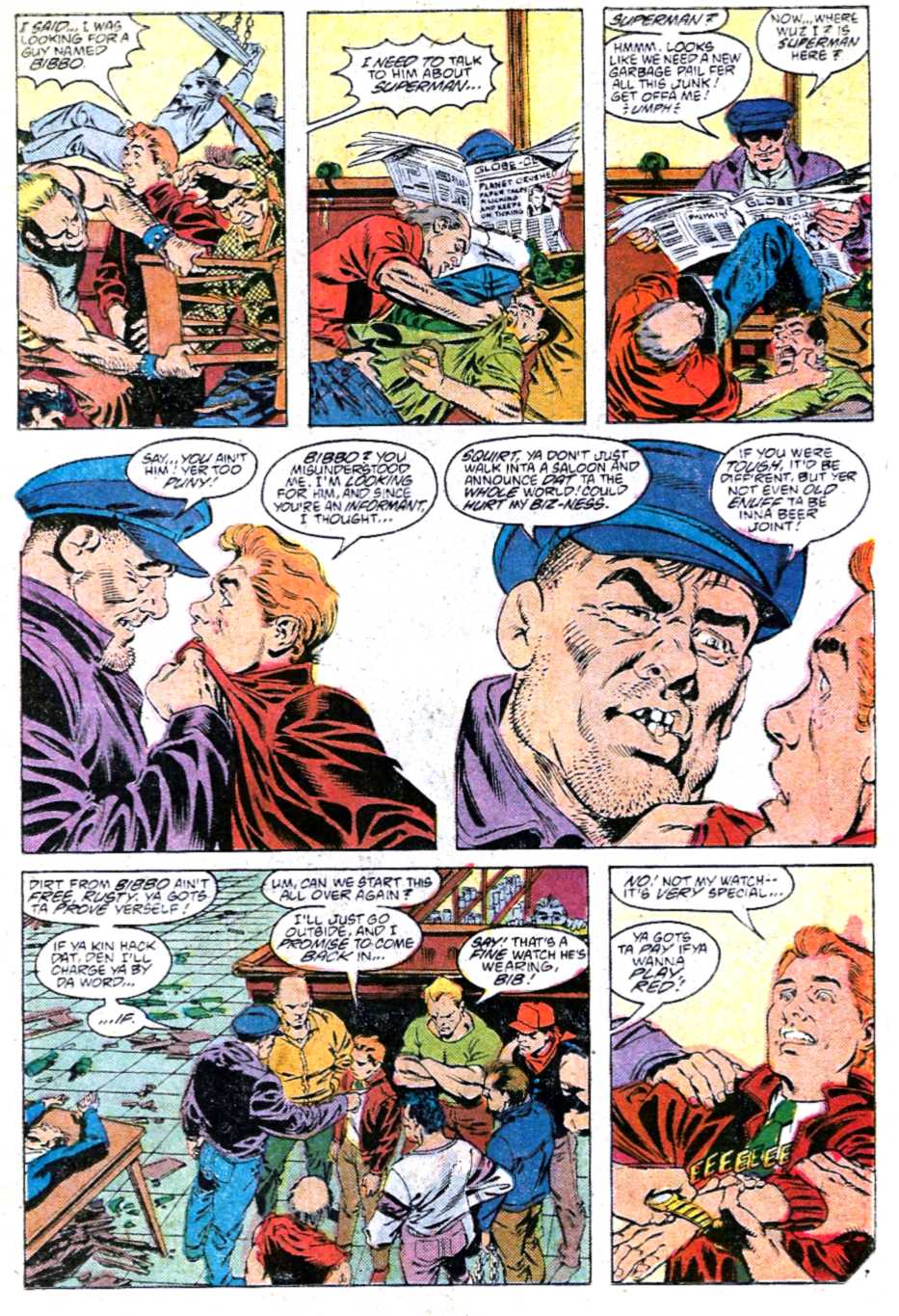 Read online Adventures of Superman (1987) comic -  Issue #449 - 7