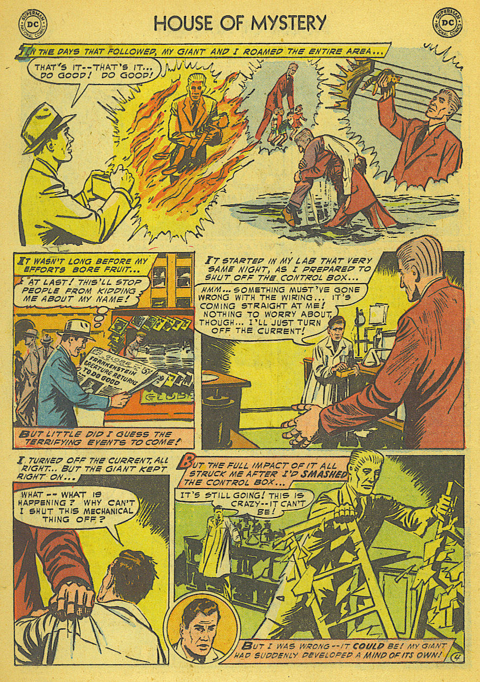 Read online House of Mystery (1951) comic -  Issue #36 - 14