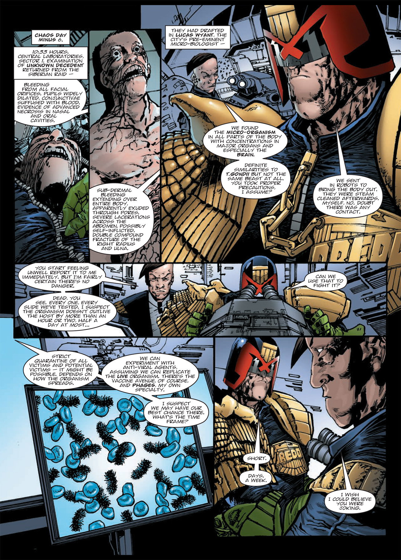 Read online Judge Dredd: Day of Chaos: Endgame comic -  Issue # TPB (Part 1) - 42