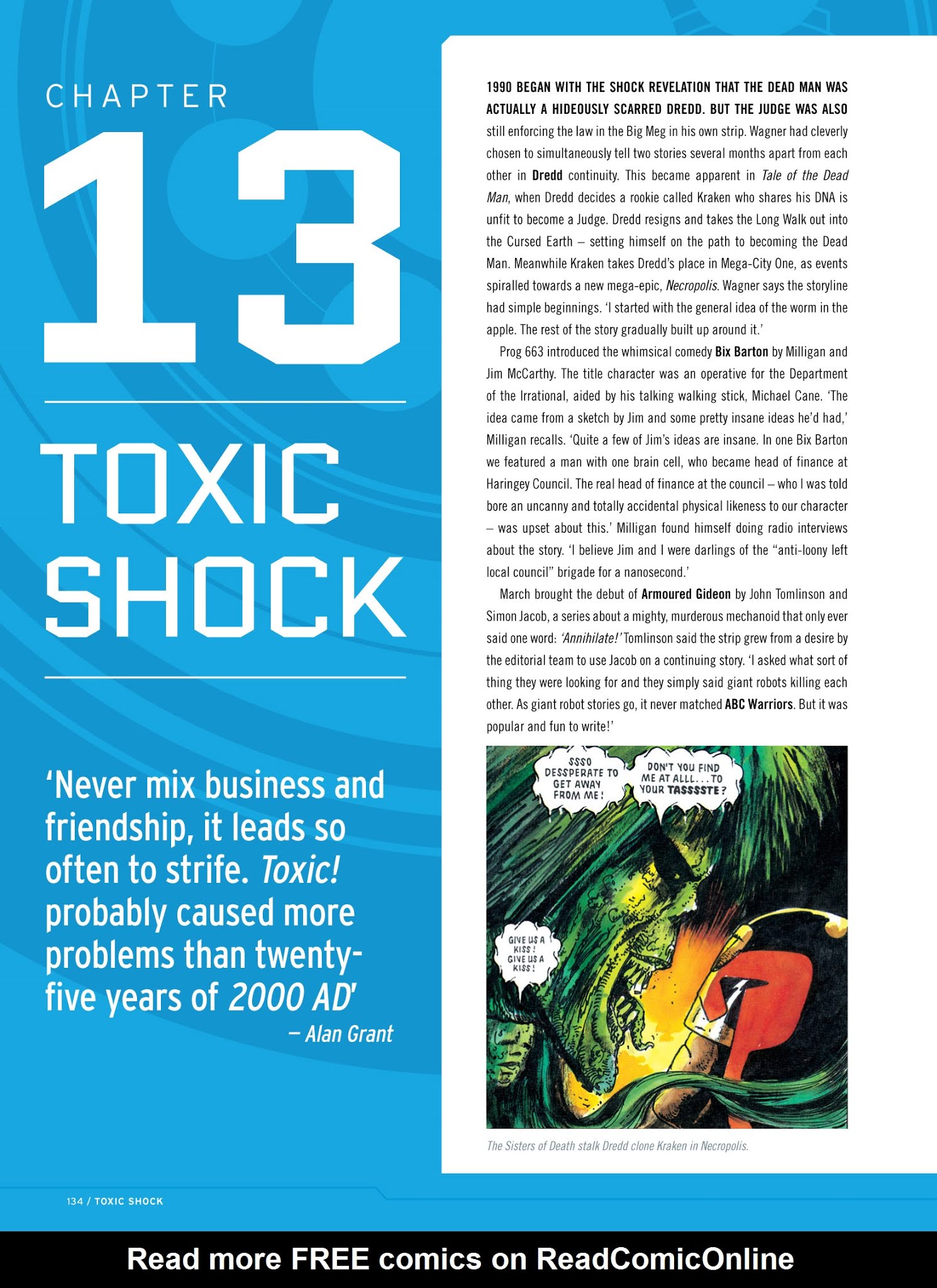 Read online Thrill-Power Overload: Forty Years of 2000 AD: Revised, Updated and Expanded! comic -  Issue # TPB (Part 2) - 36