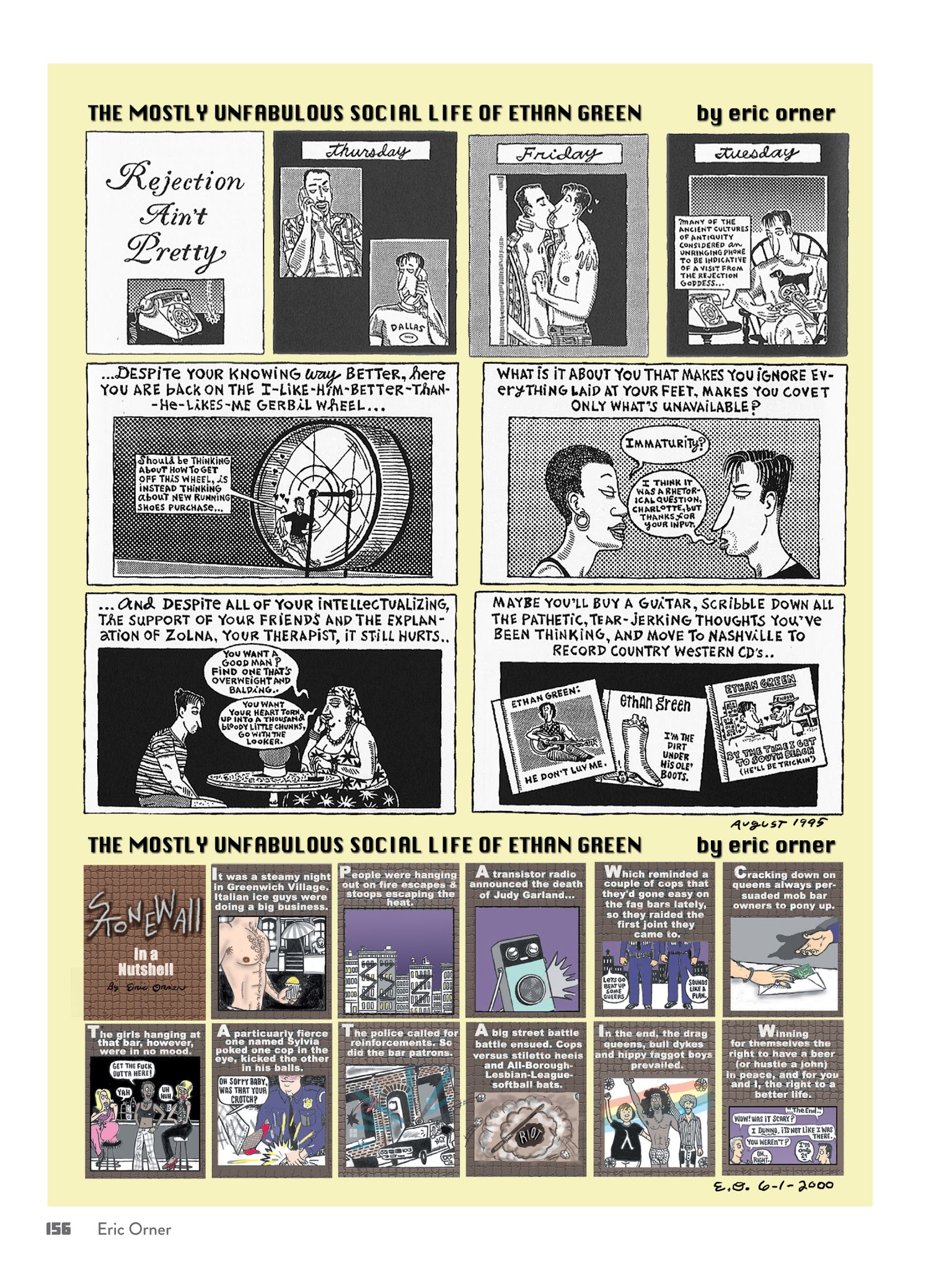 Read online No Straight Lines: Four Decades of Queer Comics comic -  Issue # TPB - 169