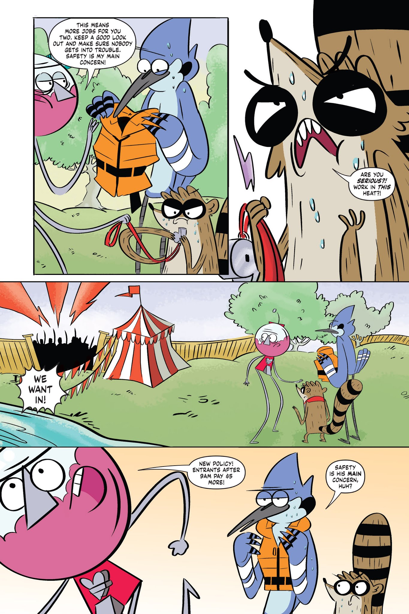 Read online Regular Show: Hydration comic -  Issue # TPB (Part 1) - 44