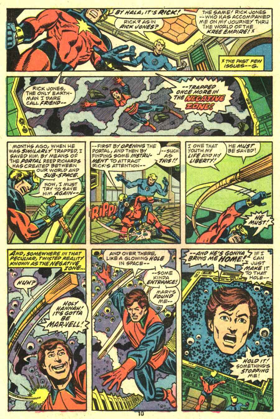 Read online Captain Marvel (1968) comic -  Issue #47 - 7