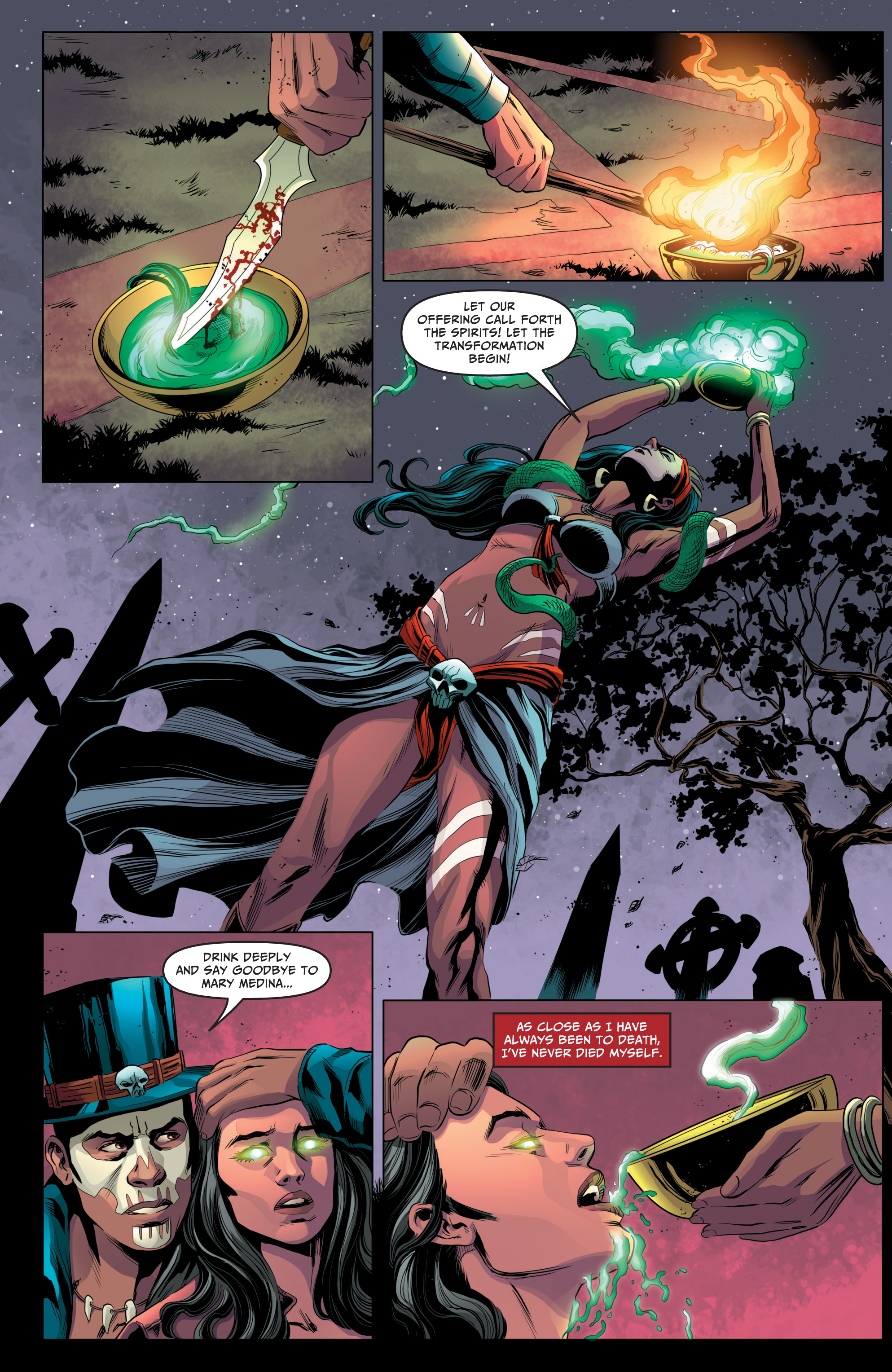 Read online Grimm Fairy Tales: Day of the Dead comic -  Issue #5 - 19