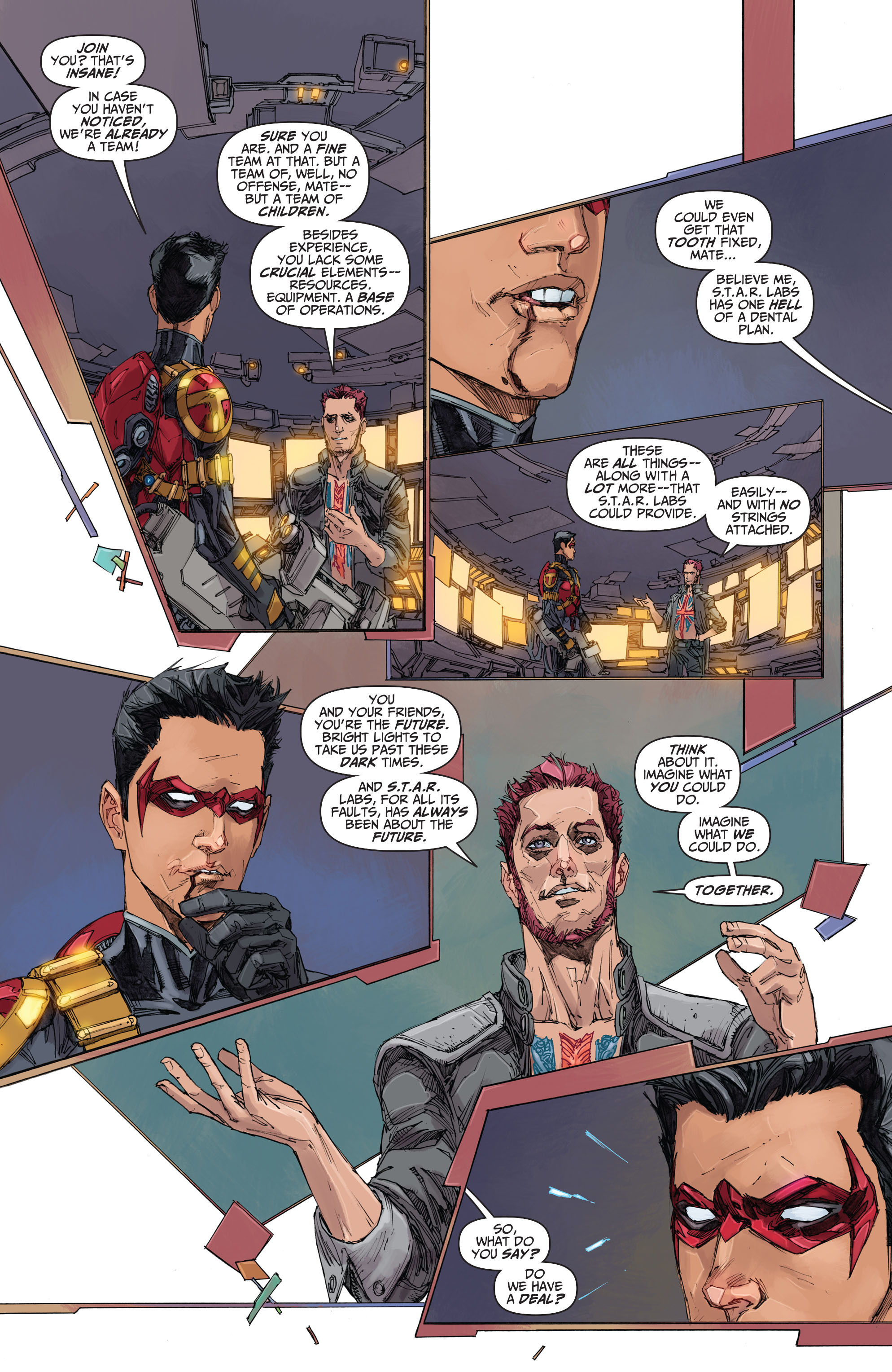Read online Teen Titans (2014) comic -  Issue #4 - 19