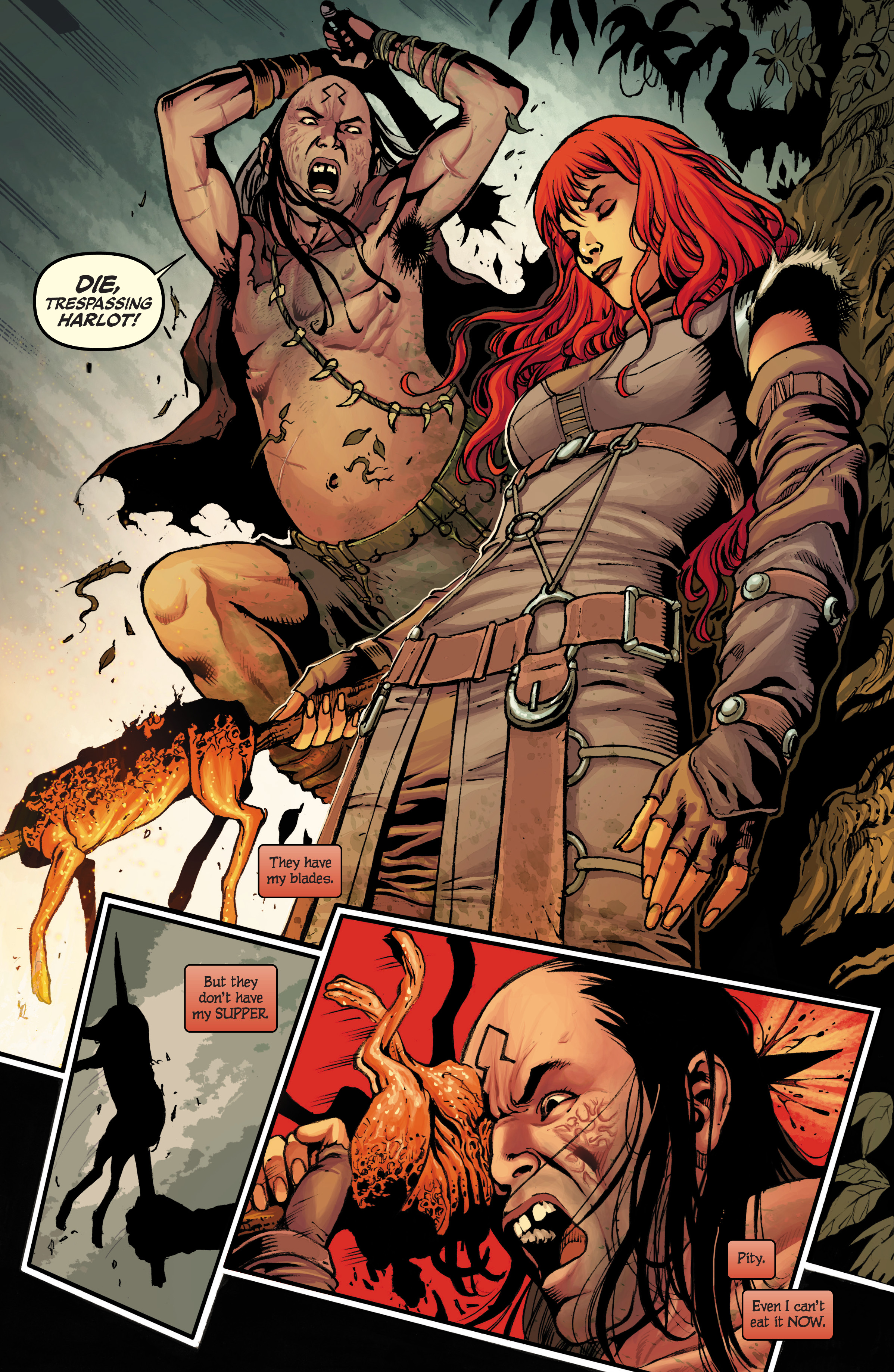 Read online Red Sonja (2013) comic -  Issue # _TPB Complete Gail Simone Red Sonja Omnibus (Part 2) - 54