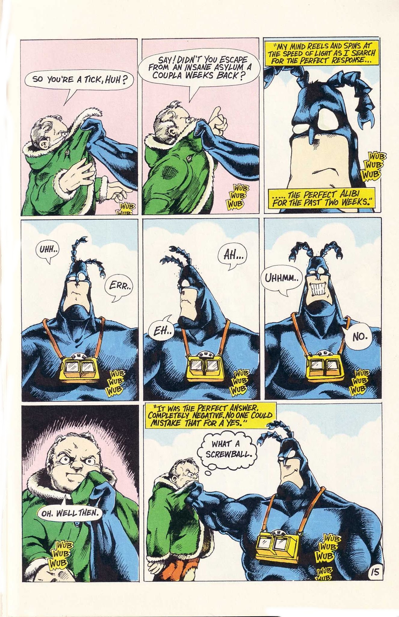 Read online The Tick comic -  Issue #1 - 17