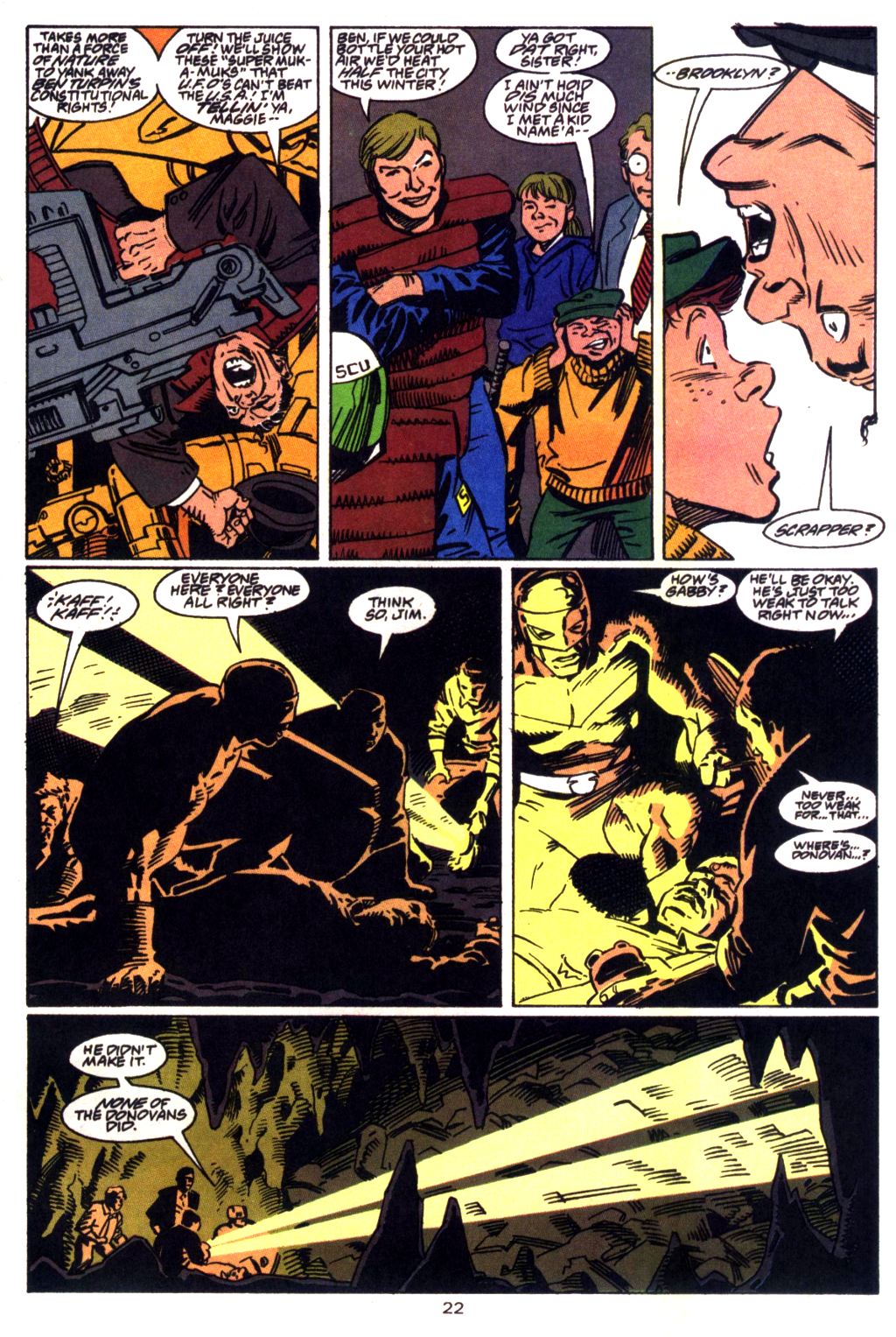 Read online Guardians of Metropolis comic -  Issue #2 - 22