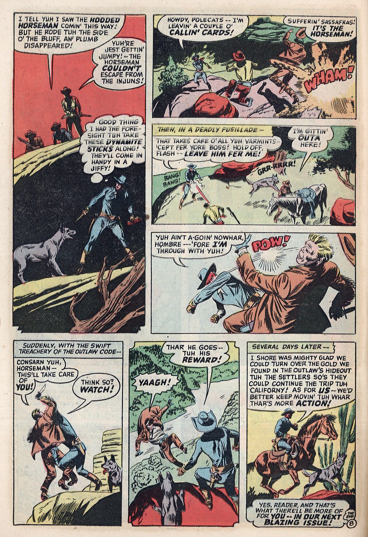 Read online Hooded Horseman comic -  Issue #25 - 10