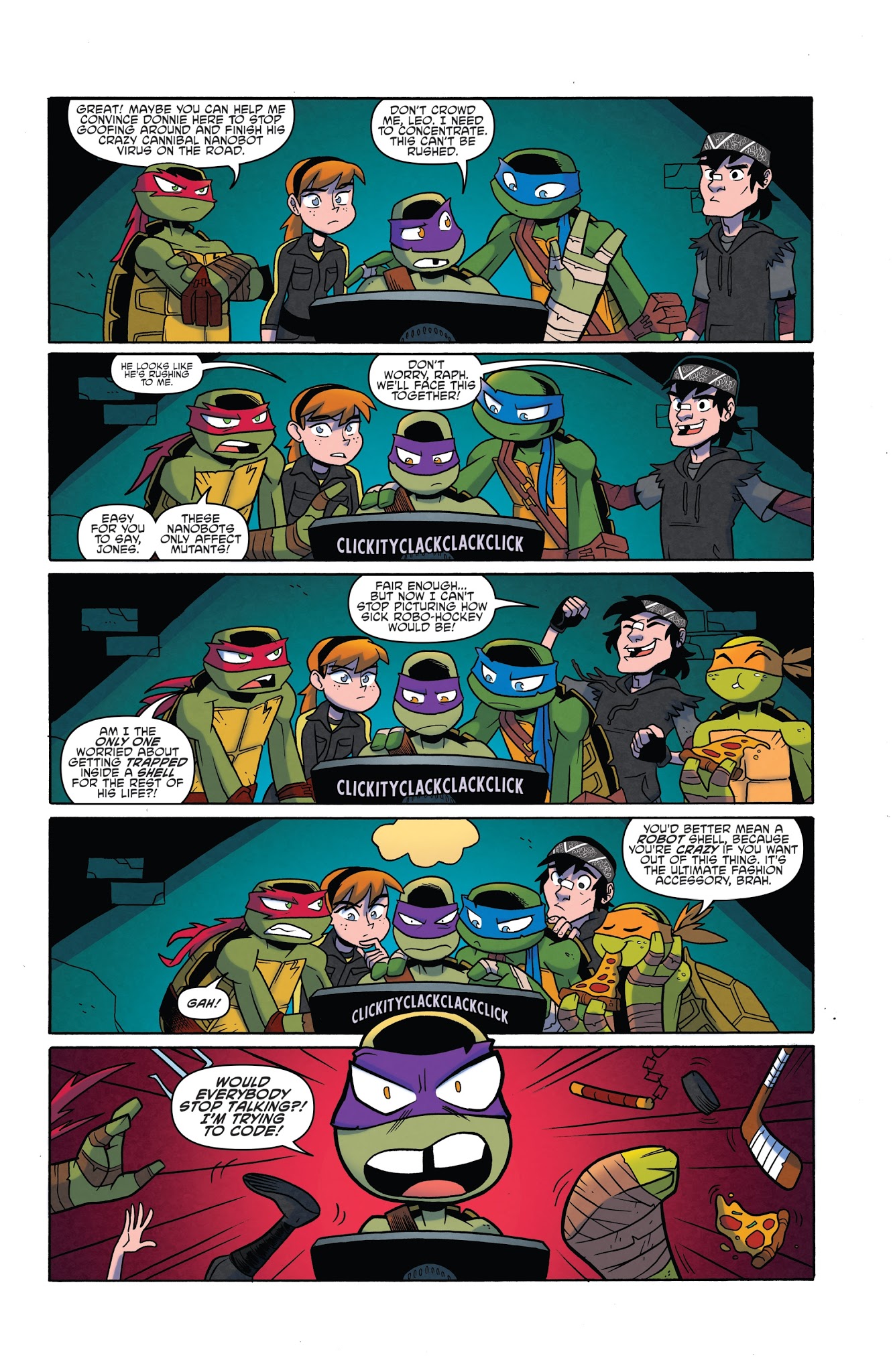 Read online Teenage Mutant Ninja Turtles Amazing Adventures: Robotanimals comic -  Issue #2 - 10