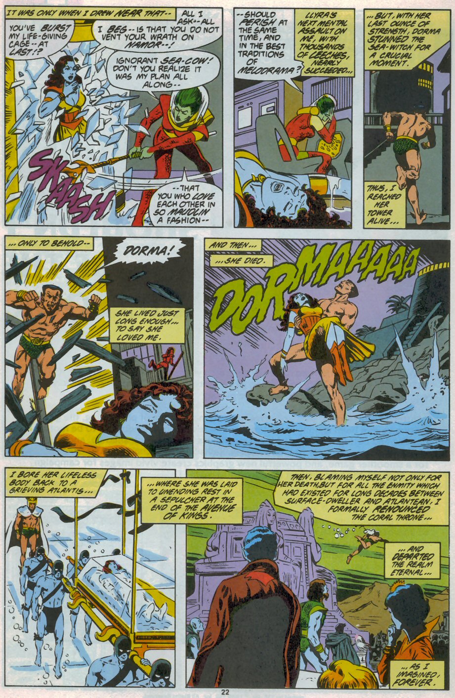 Read online Saga of the Sub-Mariner comic -  Issue #10 - 18