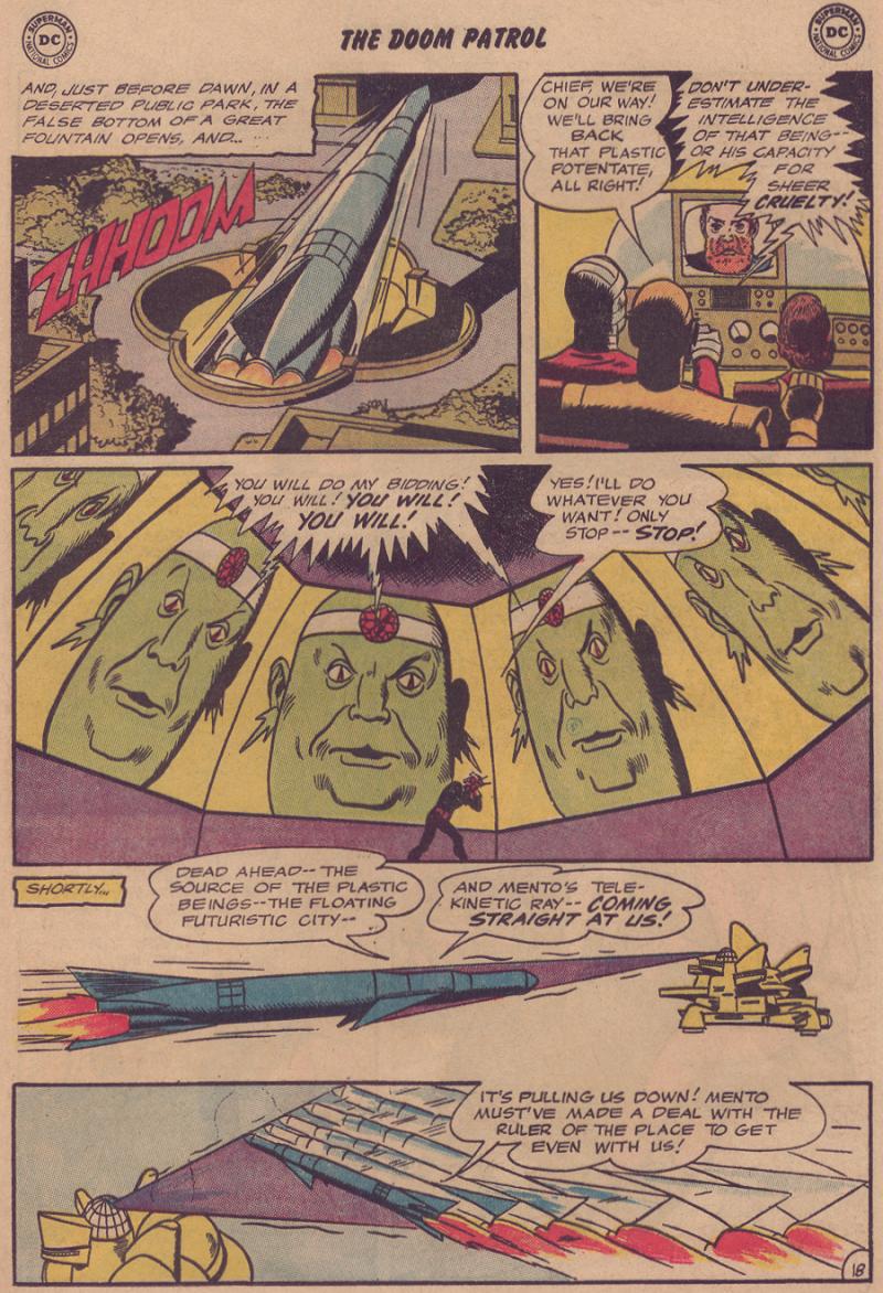 Read online Doom Patrol (1964) comic -  Issue #91 - 20