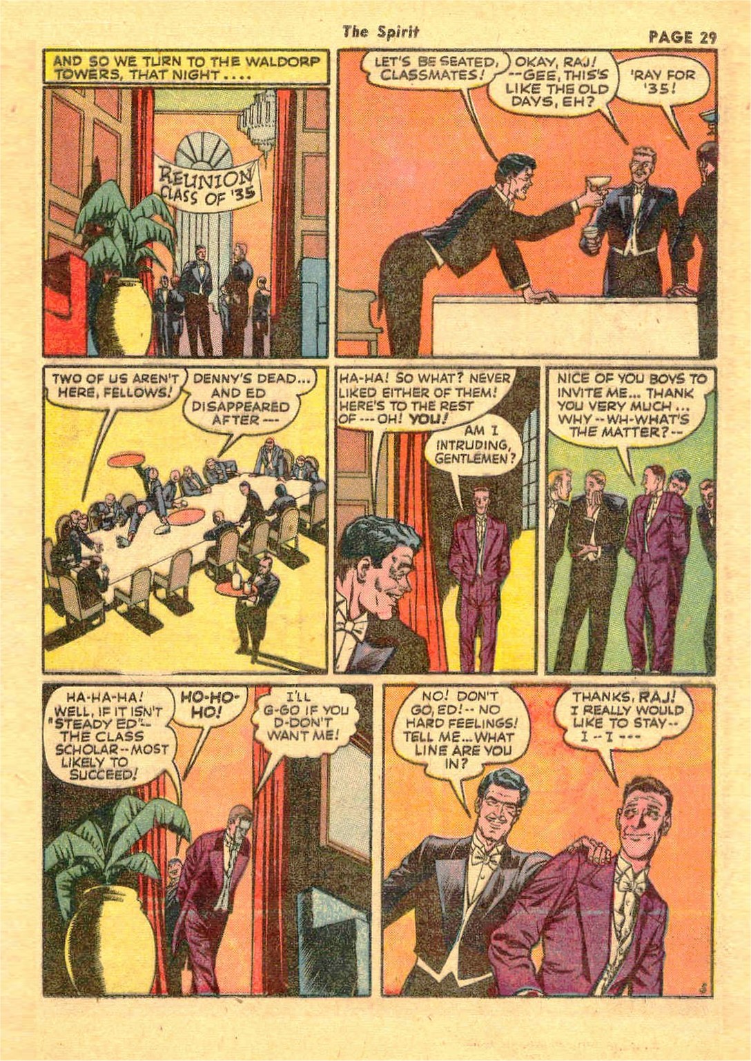 Read online The Spirit (1944) comic -  Issue #3 - 31