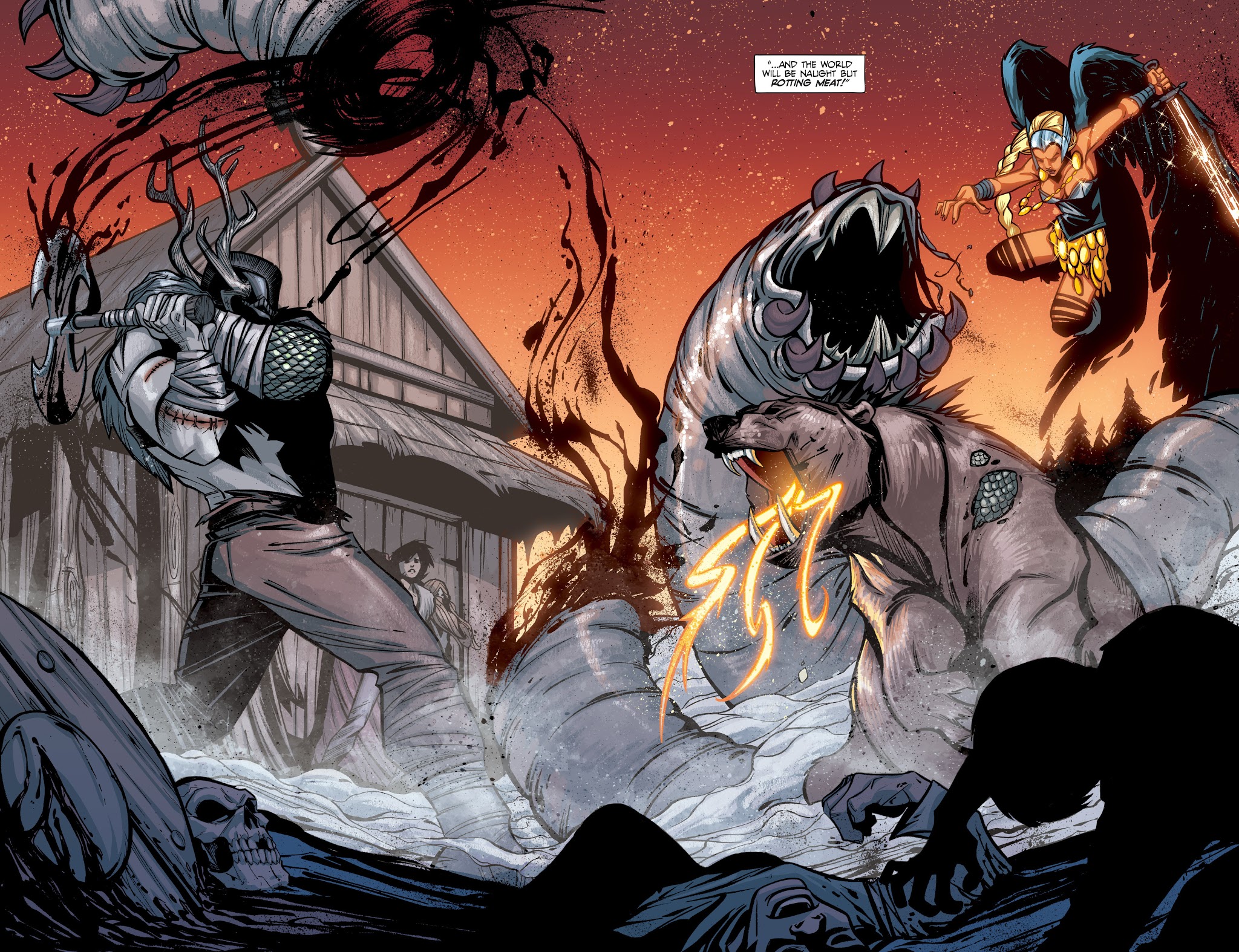 Read online Brides of Helheim comic -  Issue #6 - 4