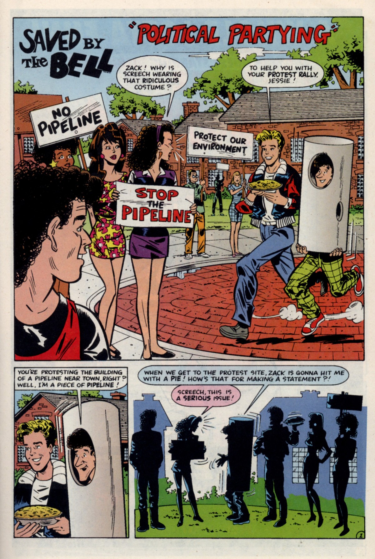 Read online Saved By The Bell comic -  Issue #4 - 3