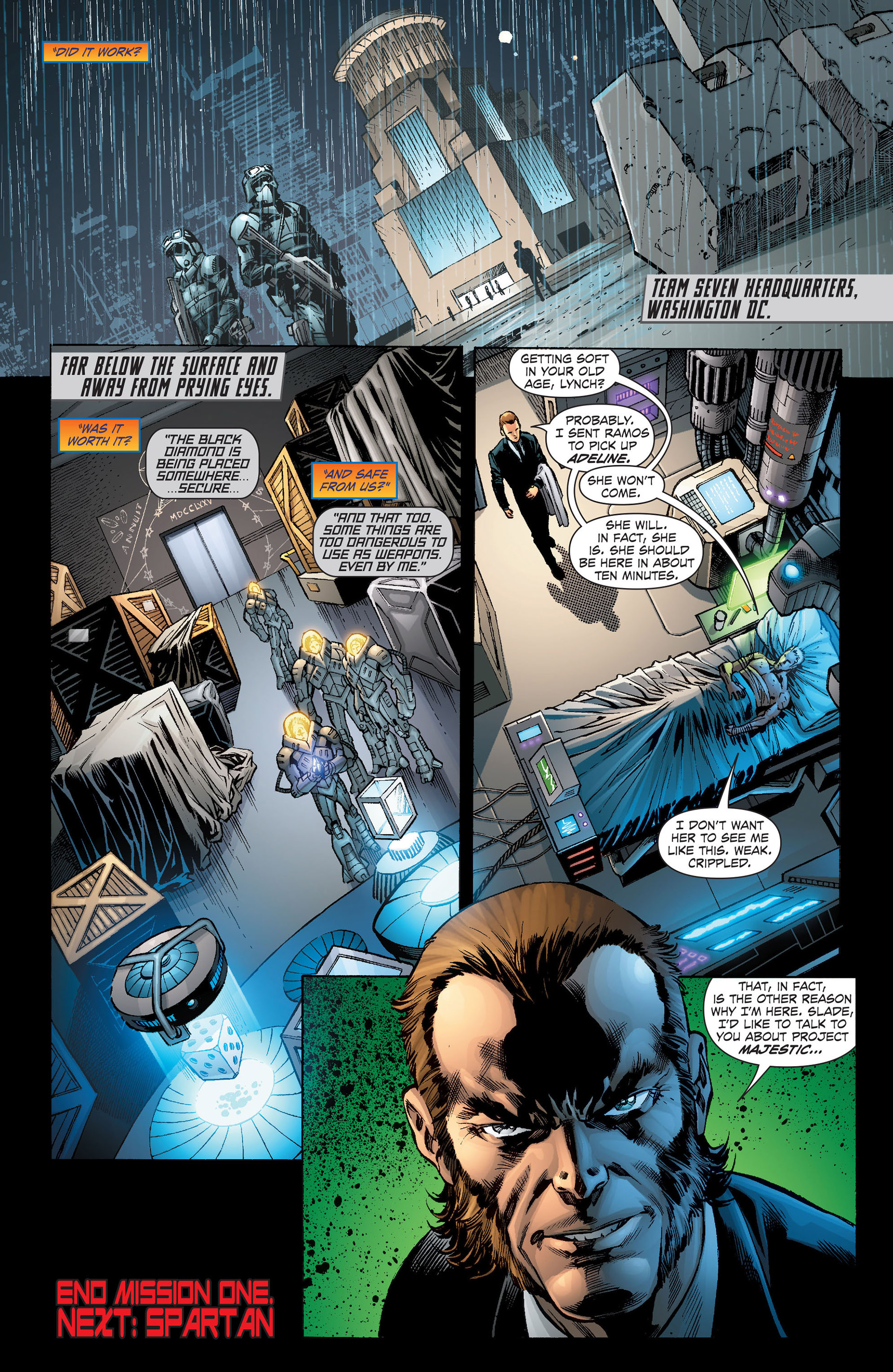 Read online Team 7 (2012) comic -  Issue #4 - 21