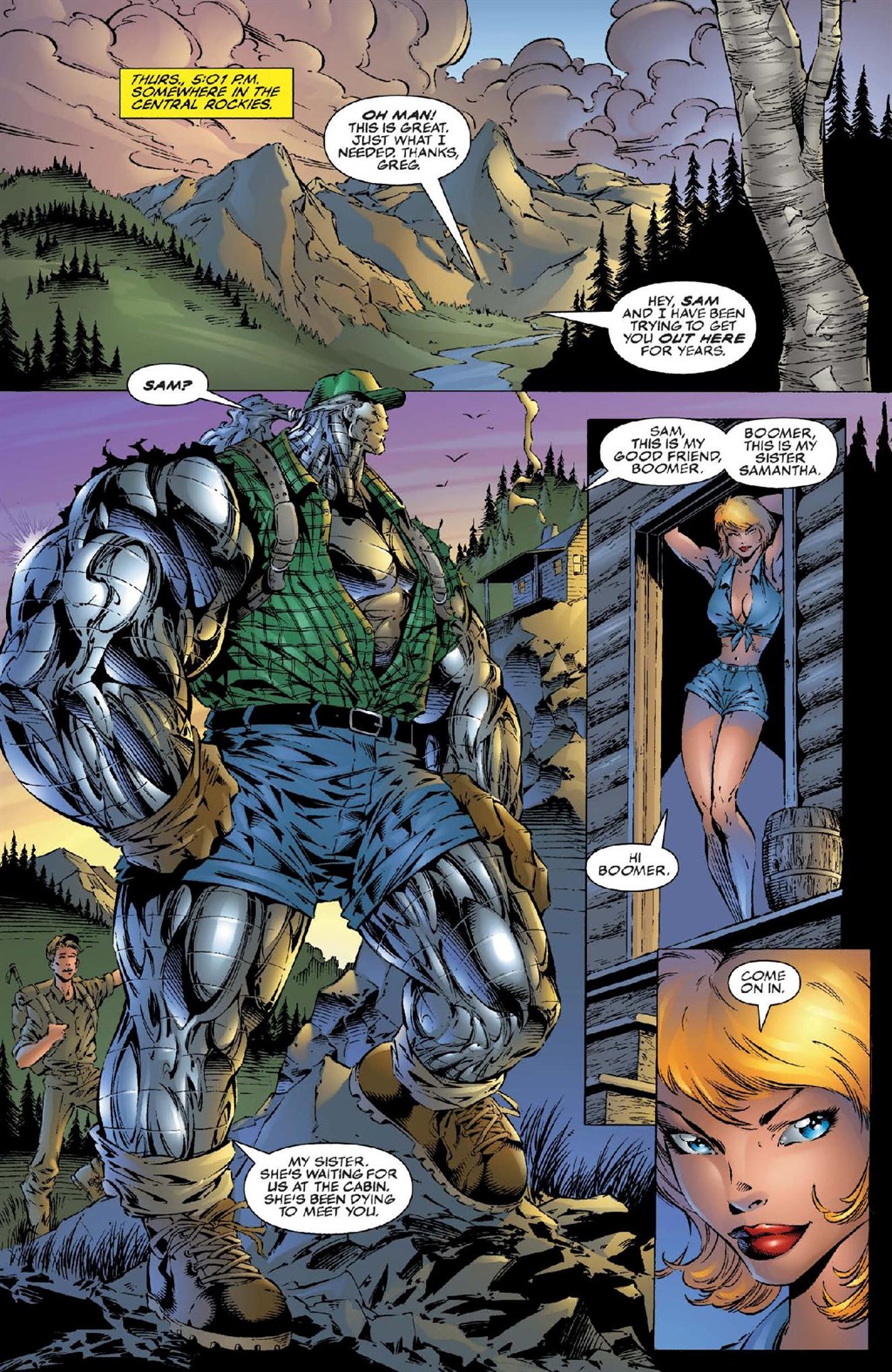 <{ $series->title }} issue The Complete Cyberforce (Part 7) - Page 3