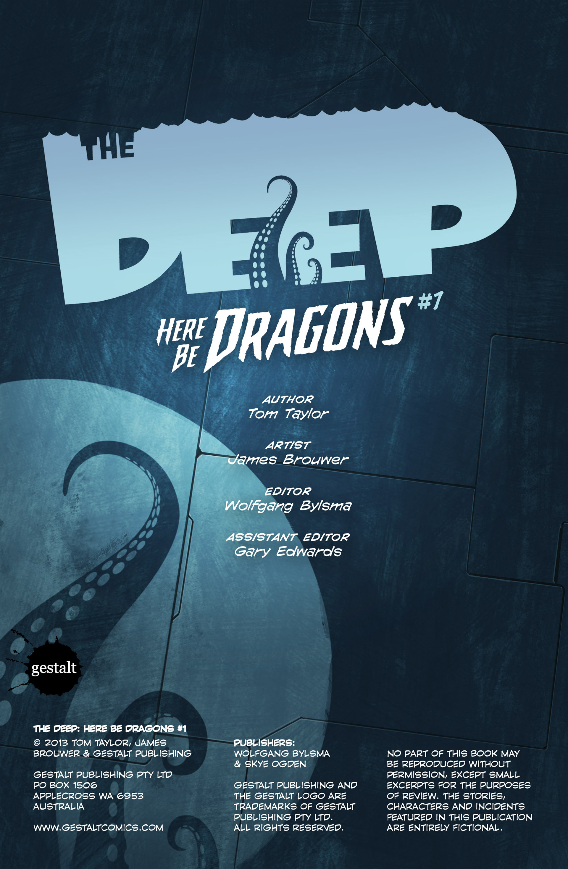 Read online The Deep: Here Be Dragons comic -  Issue #1 - 2