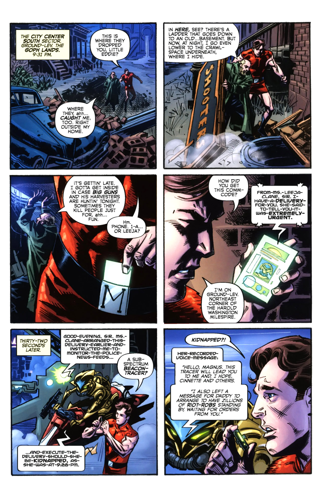 Read online Magnus, Robot Fighter (2010) comic -  Issue #1 - 24